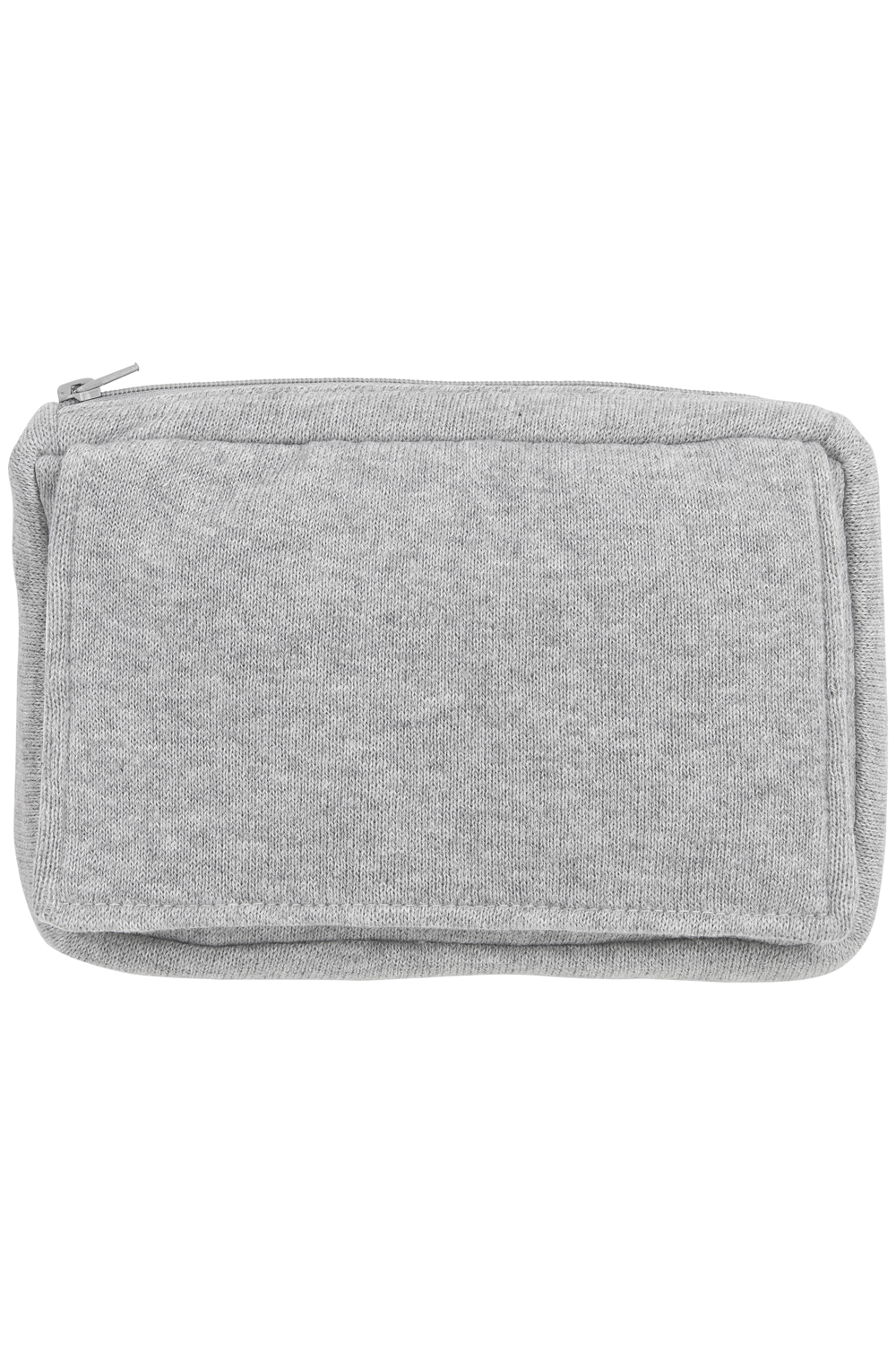 Wipes pouch Knit Basic - grey melange