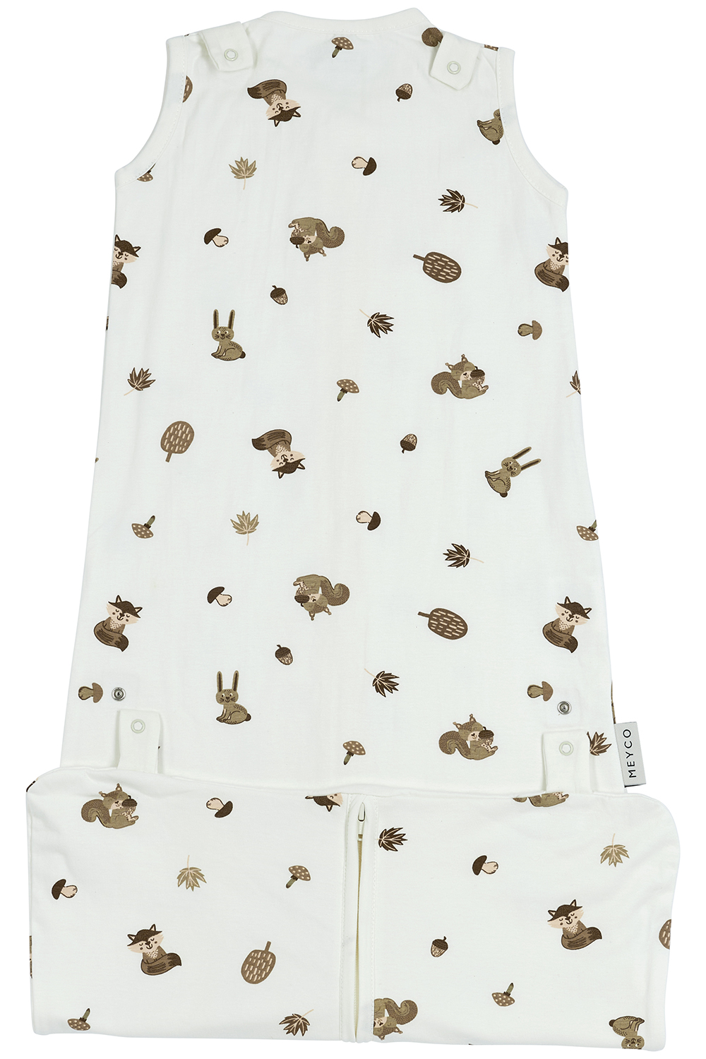 Baby slaapzak 4 seizoenen Forest Animals - sand - 3.0 TOG