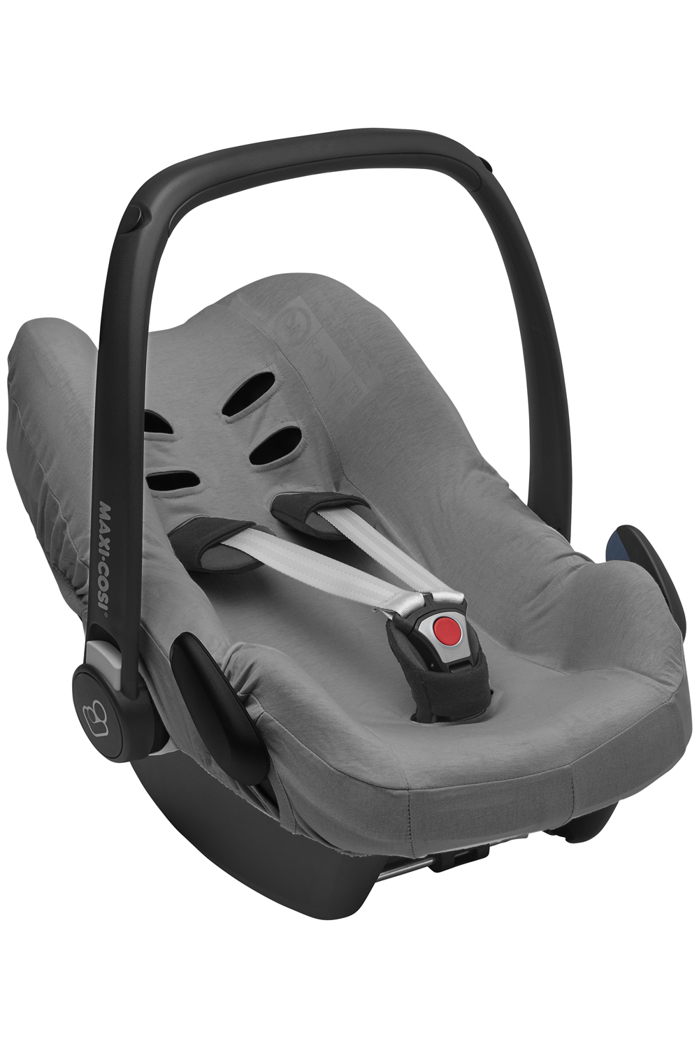 Kindersitzbezug Uni - grey - Gruppe 0+