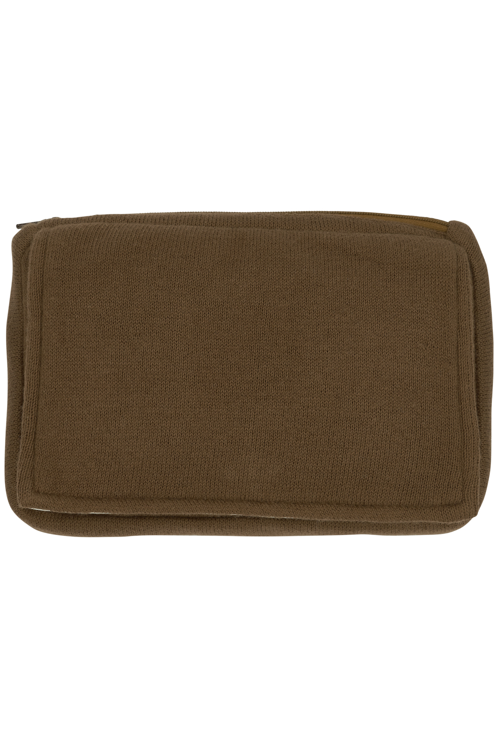 Wipes pouch Knit Basic - chocolate