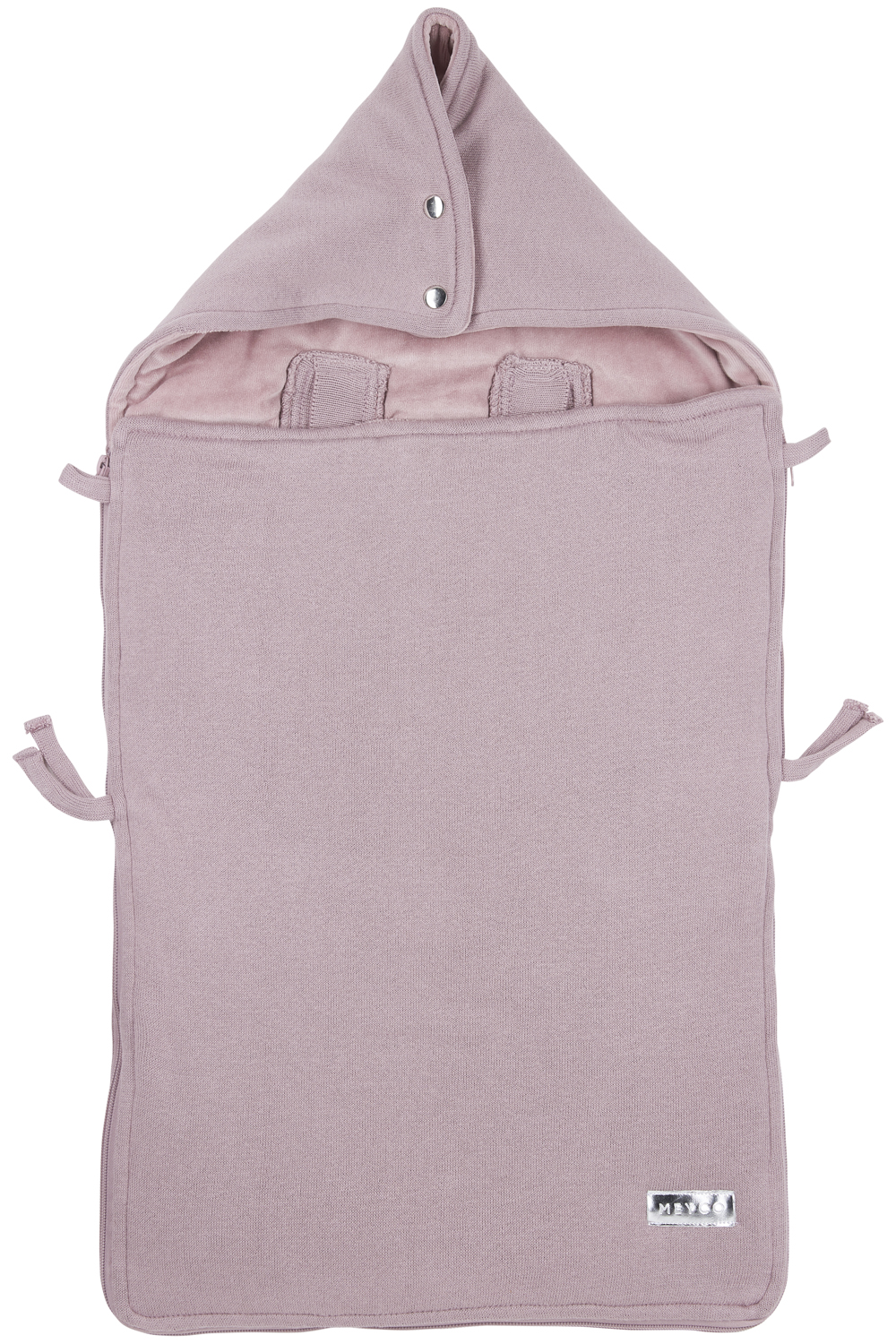 Voetenzak Knit Basic - Lilac - 40x82cm