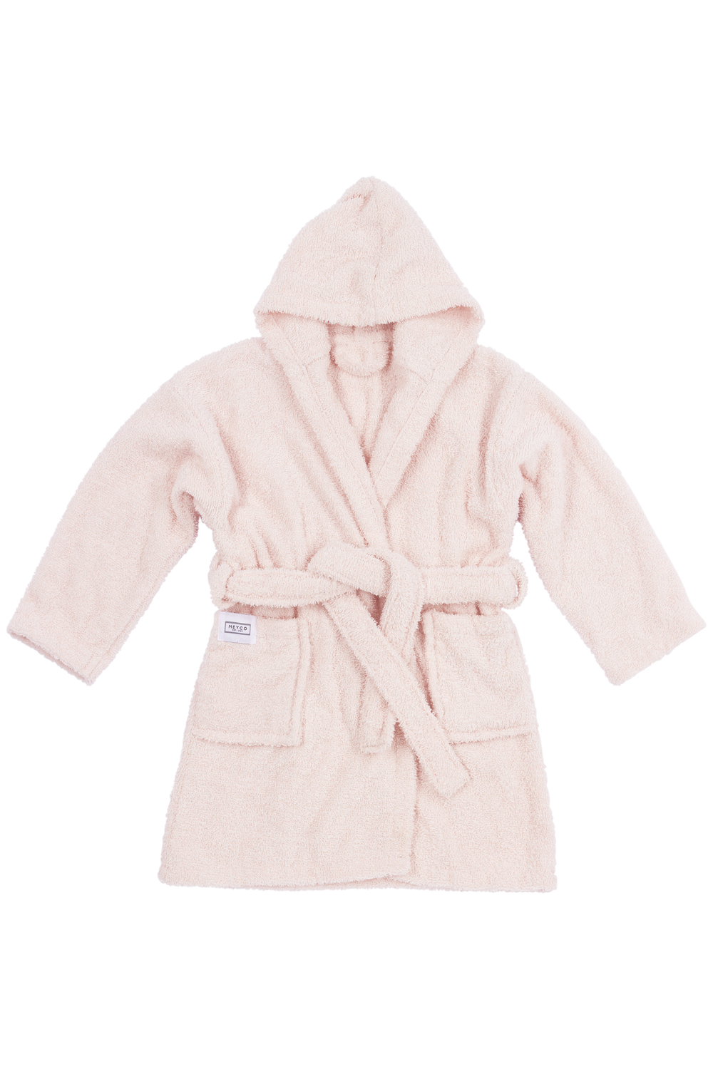 Bathrobe terry Uni - soft pink - 98/104