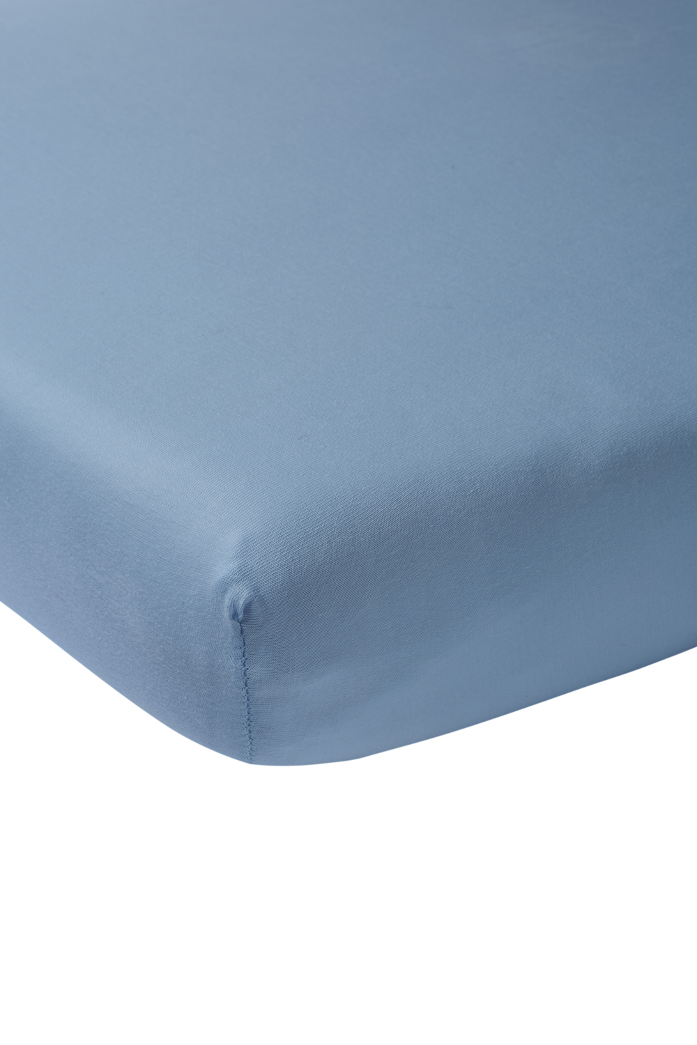 Fitted sheet crib Uni - jeans - 40x80/90cm