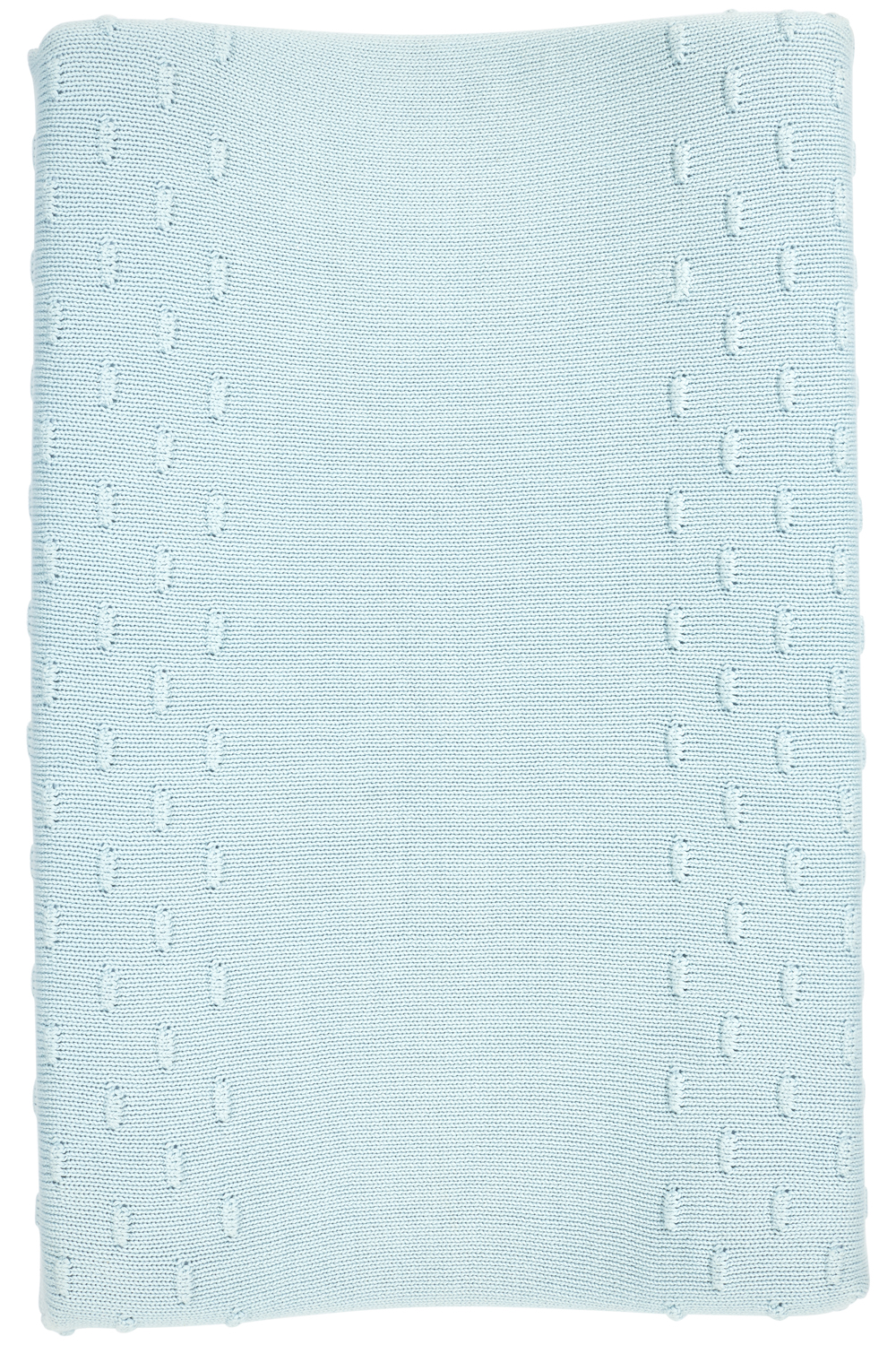 Changing mat cover Knots - light blue - 50x70cm