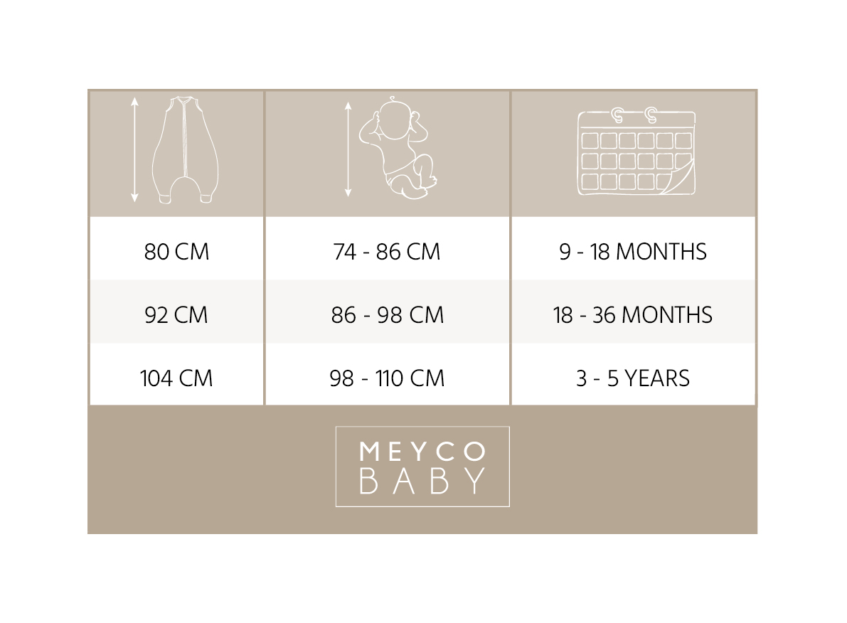 Baby winter slaapoverall jumper Rib Mini Spot - toffee melange - 92cm - 2.0 TOG