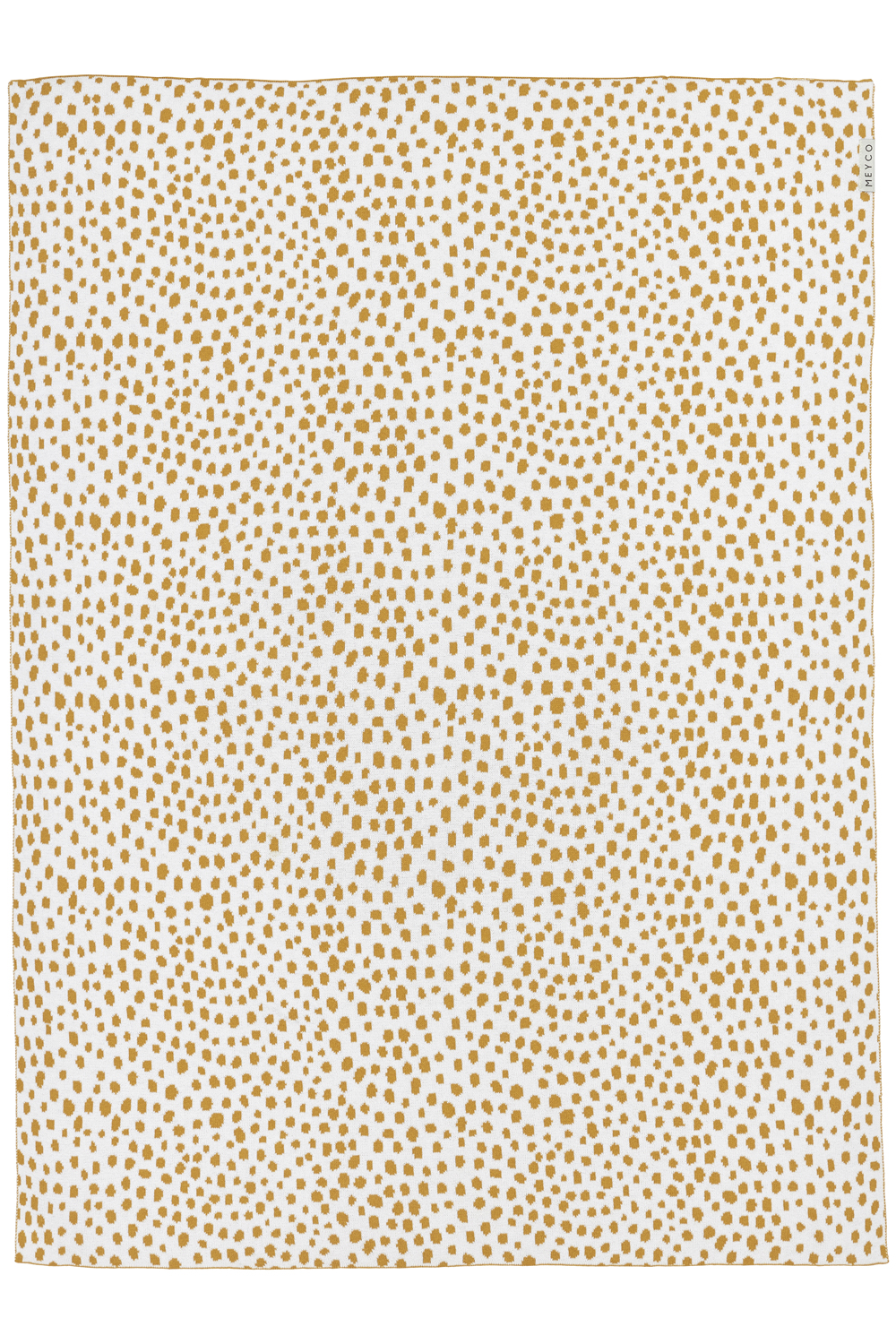 Ledikant deken Cheetah - honey gold - 100x150cm