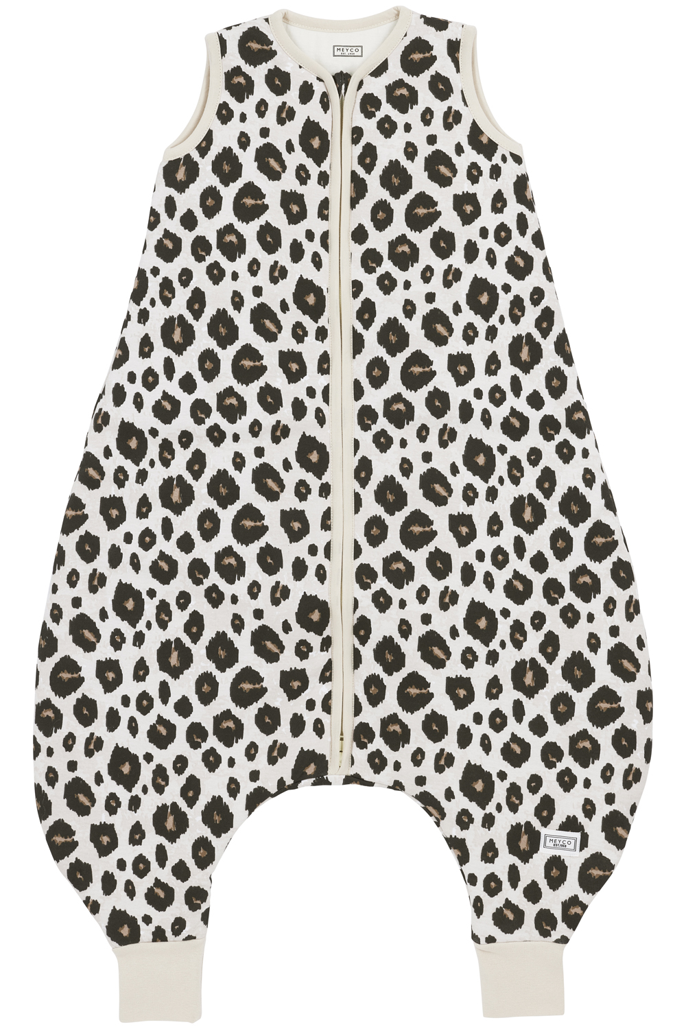 Baby Sleeping bag Jumper Leopard - Sand Melange - 92cm