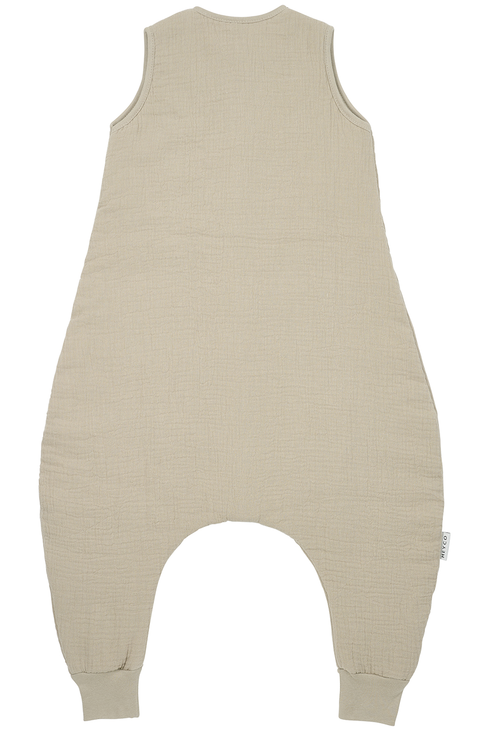 Baby winter slaapoverall jumper pre-washed hydrofiel Uni - sand - 104cm - 2.0 TOG