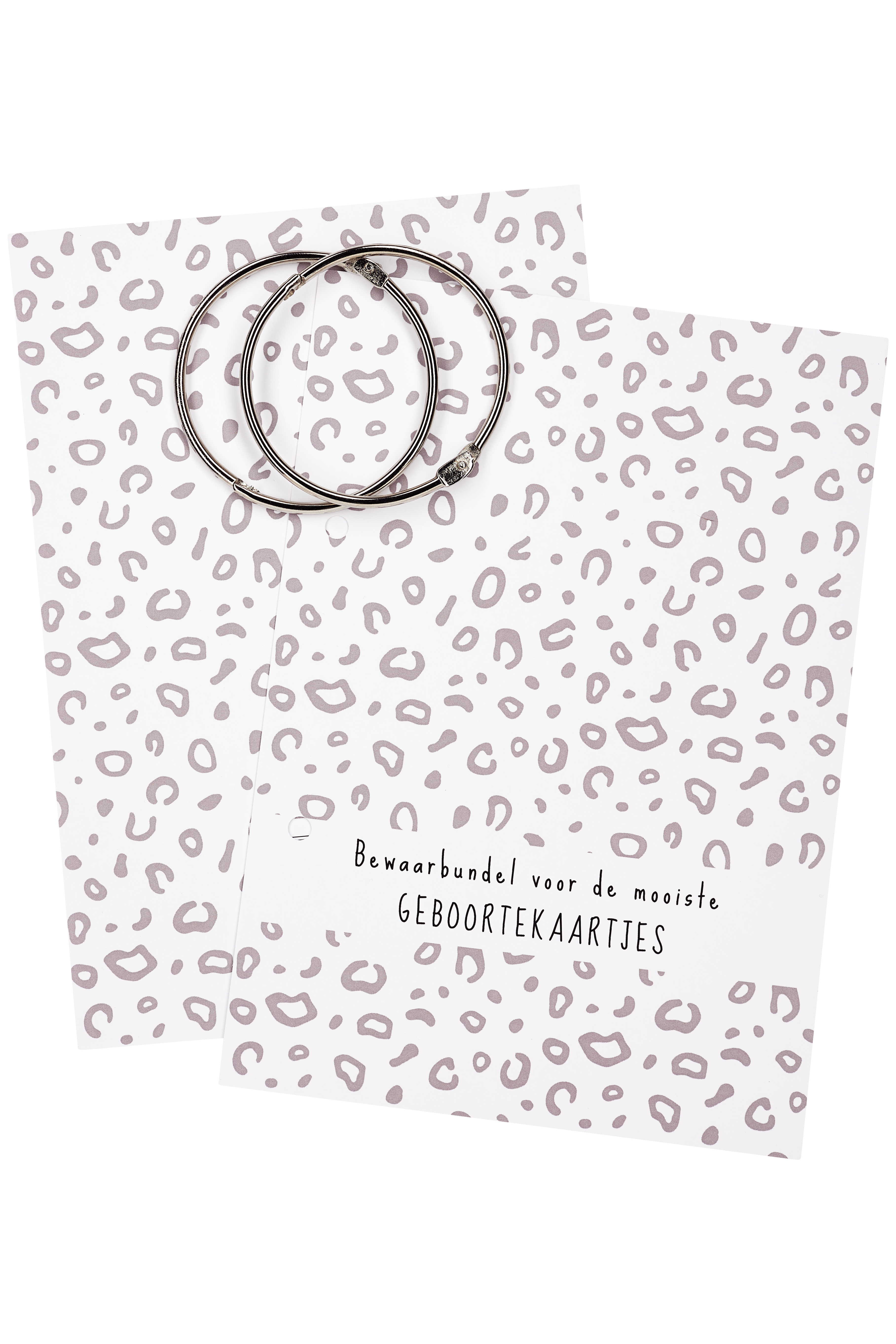 Geboortekaartjesbundel Bubbles - lilac