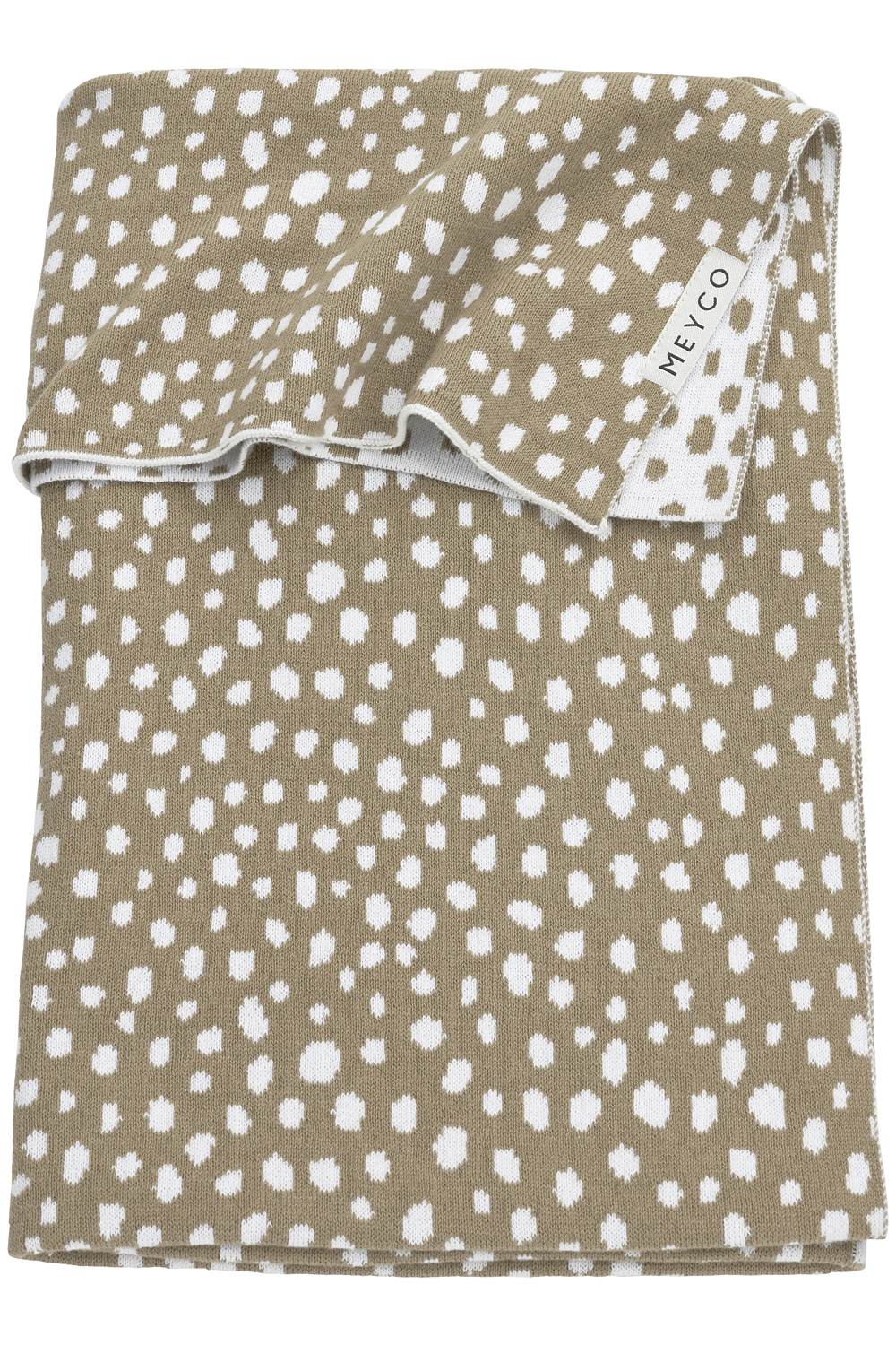 Babydecke Cheetah - taupe - 75x100cm