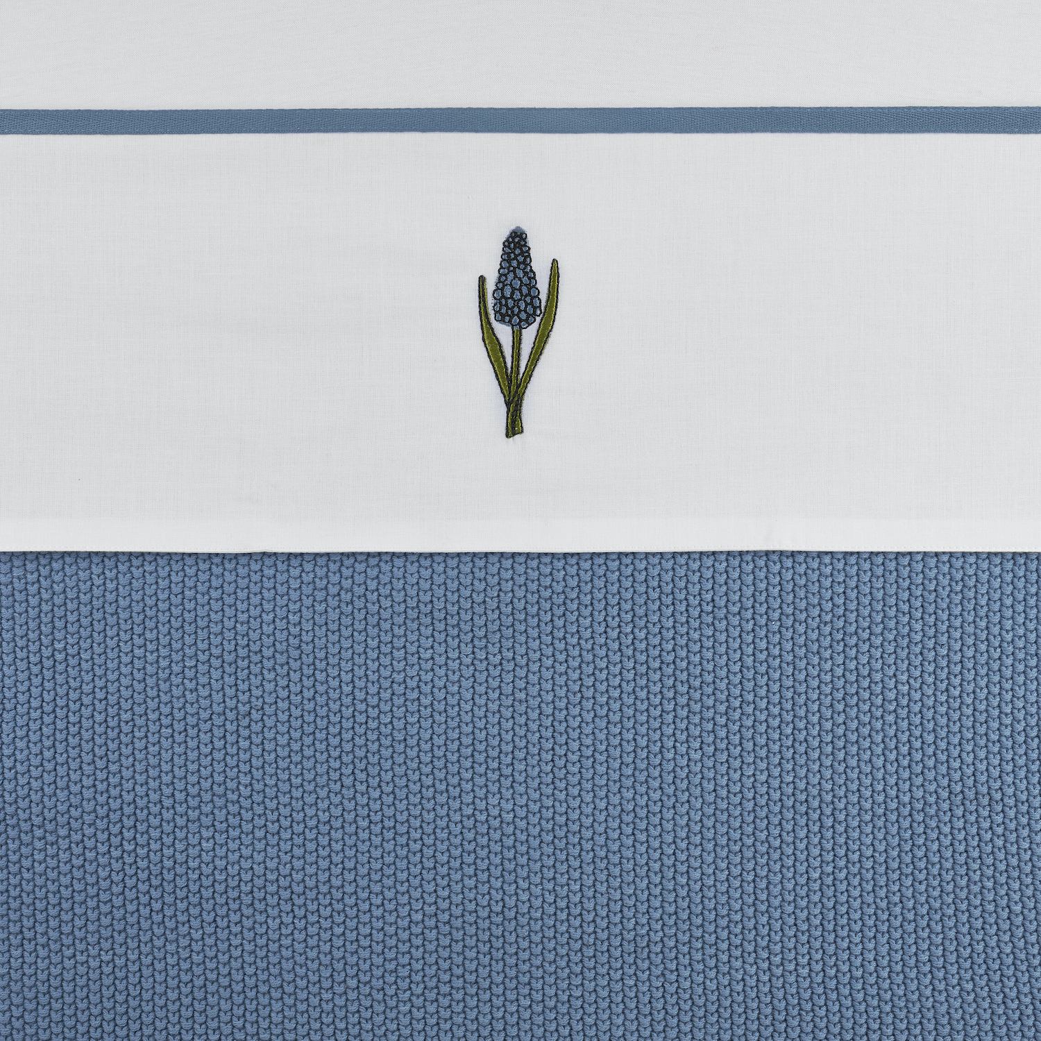 Ledikant laken Blue Grapes - denim - 100x150cm