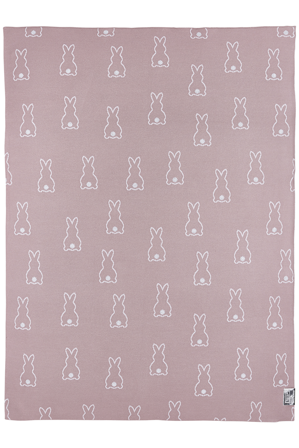 Ledikant deken Rabbit - lilac - 100x150cm