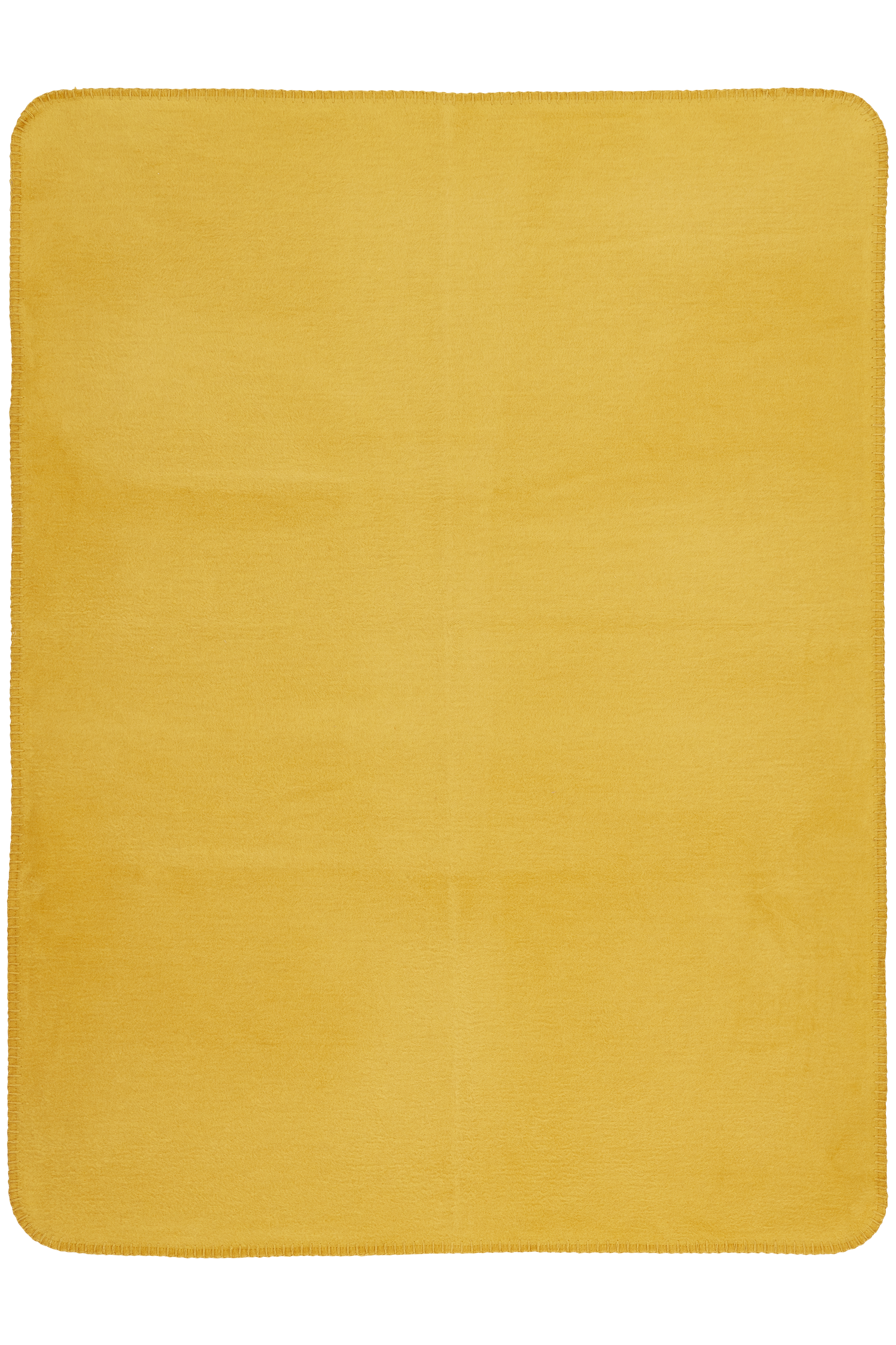 Wiegdeken Uni - honey gold - 75x100cm
