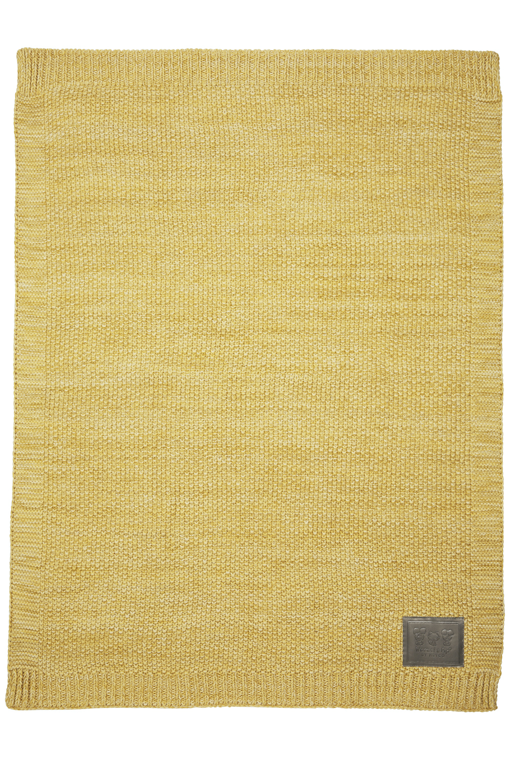Ledikant deken Woezel & Pip - yellow - 100x150cm