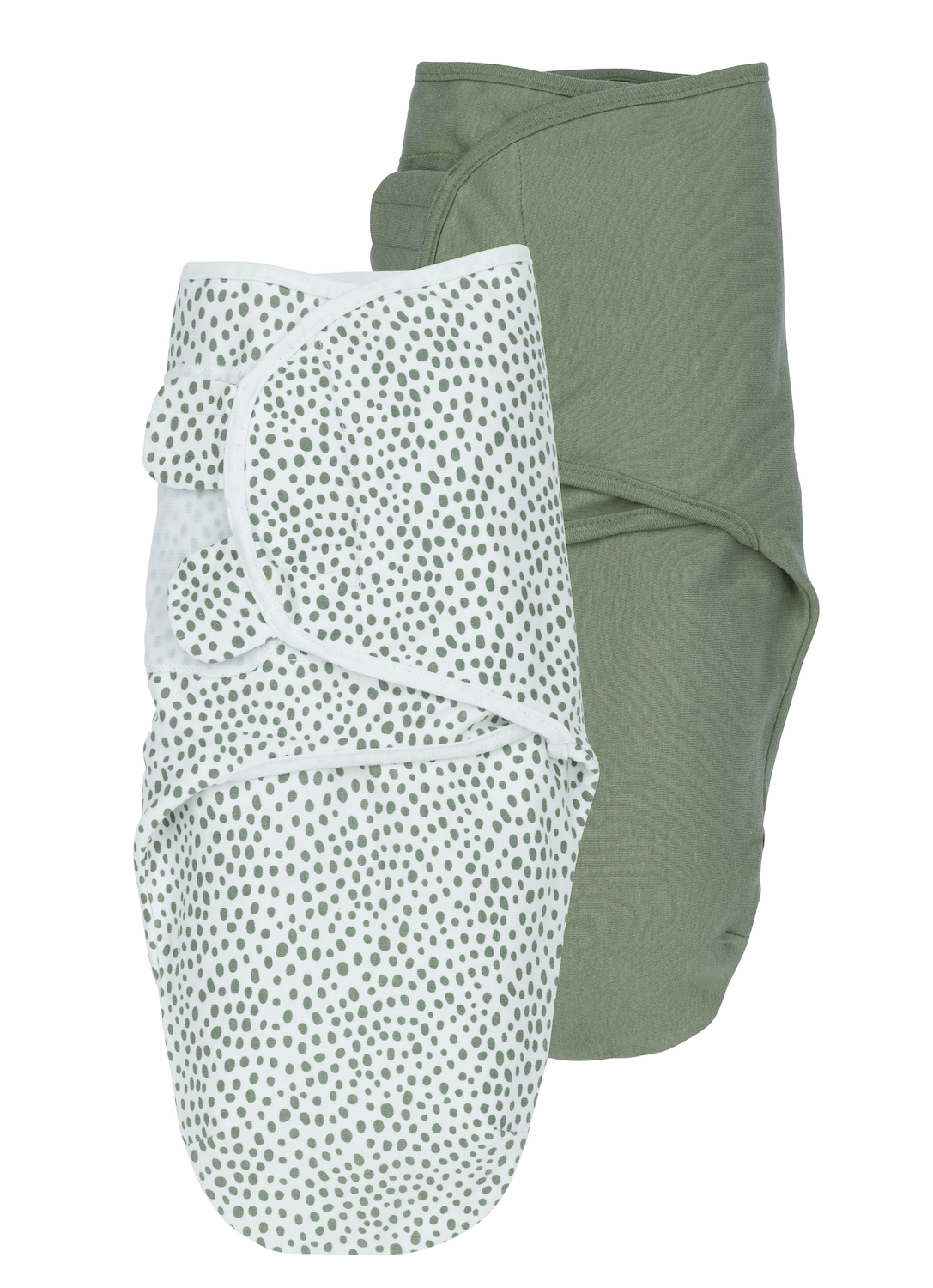 Swaddle 2-pack Cheetah/Uni - forest green - 0-3 Months