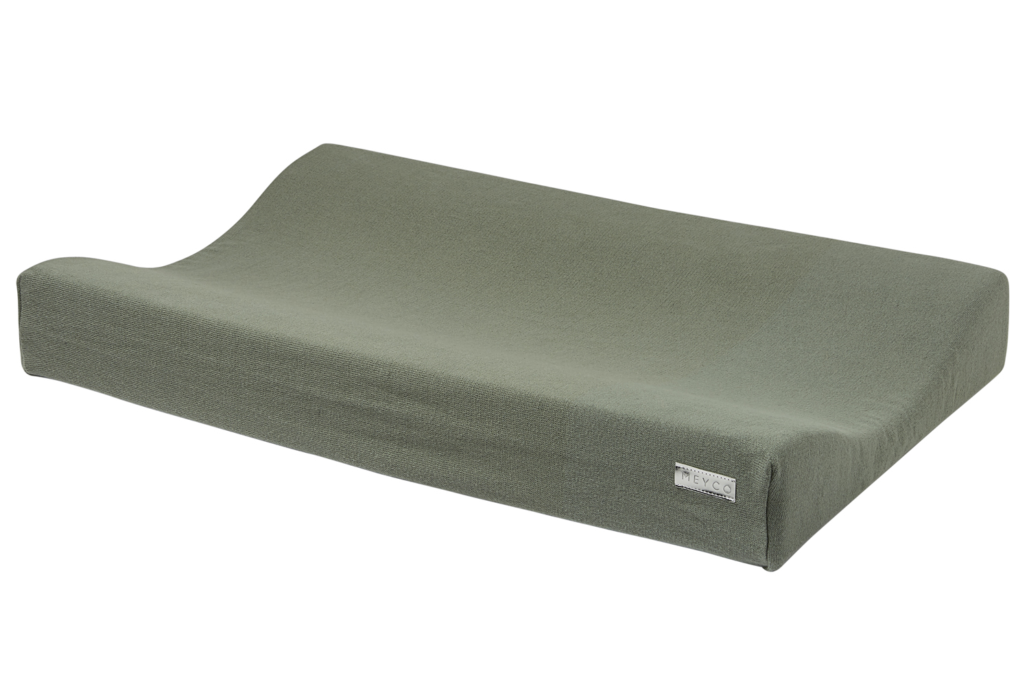 Changing mat cover Knit Basic - forest green - 50x70cm