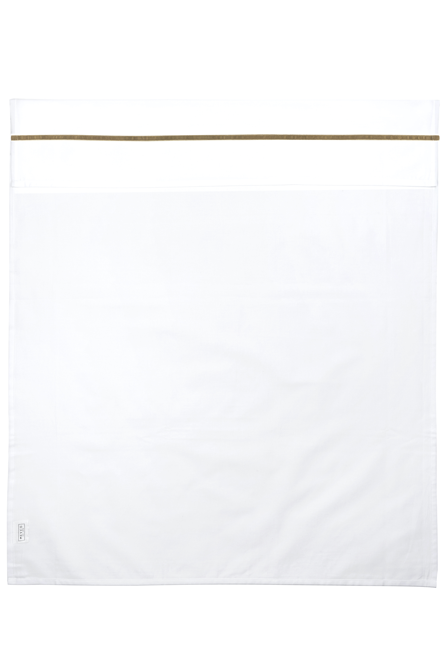 Ledikant laken Bies velvet - taupe - 100x150cm