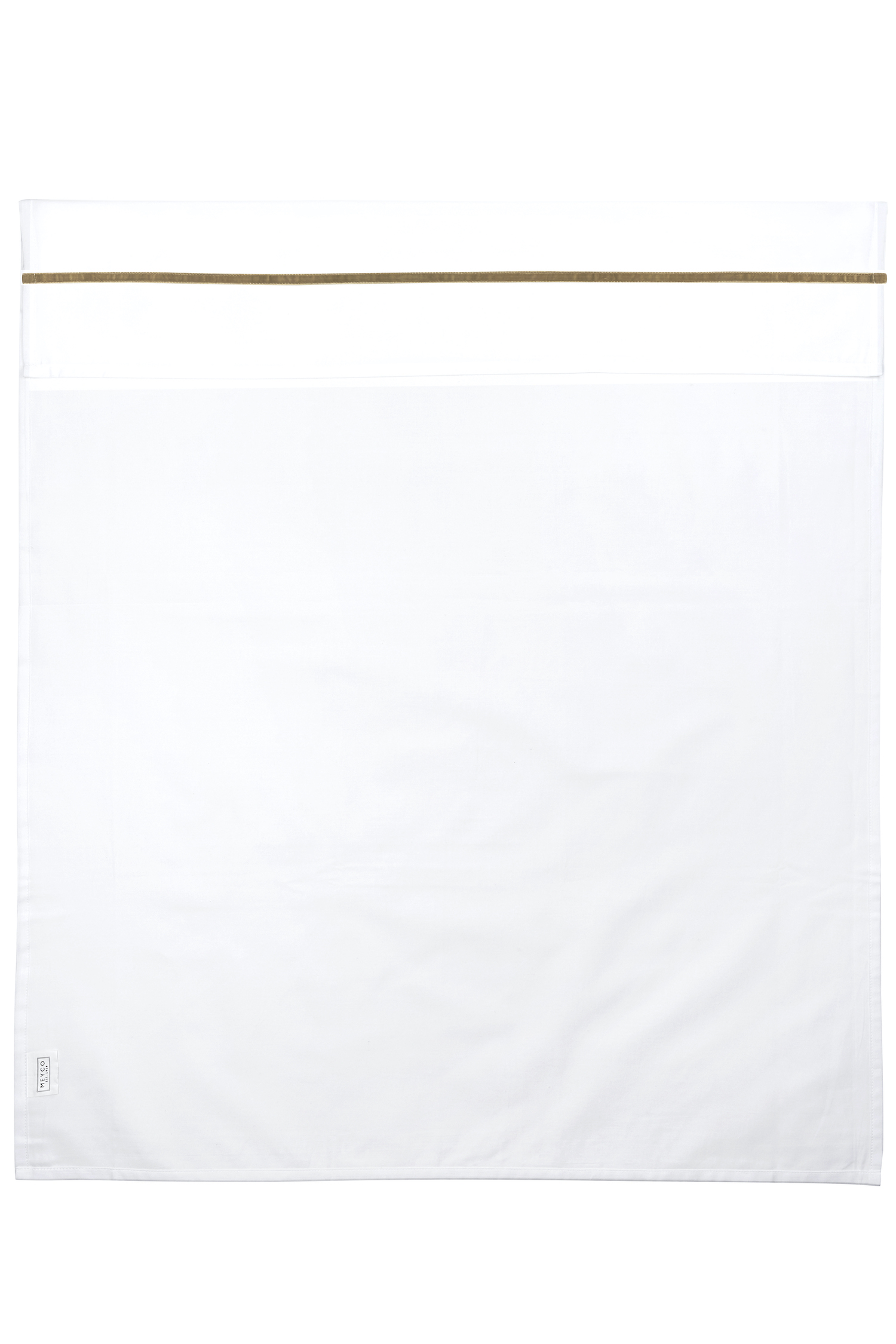 Ledikant laken Bies velvet - taupe - 100x150cm