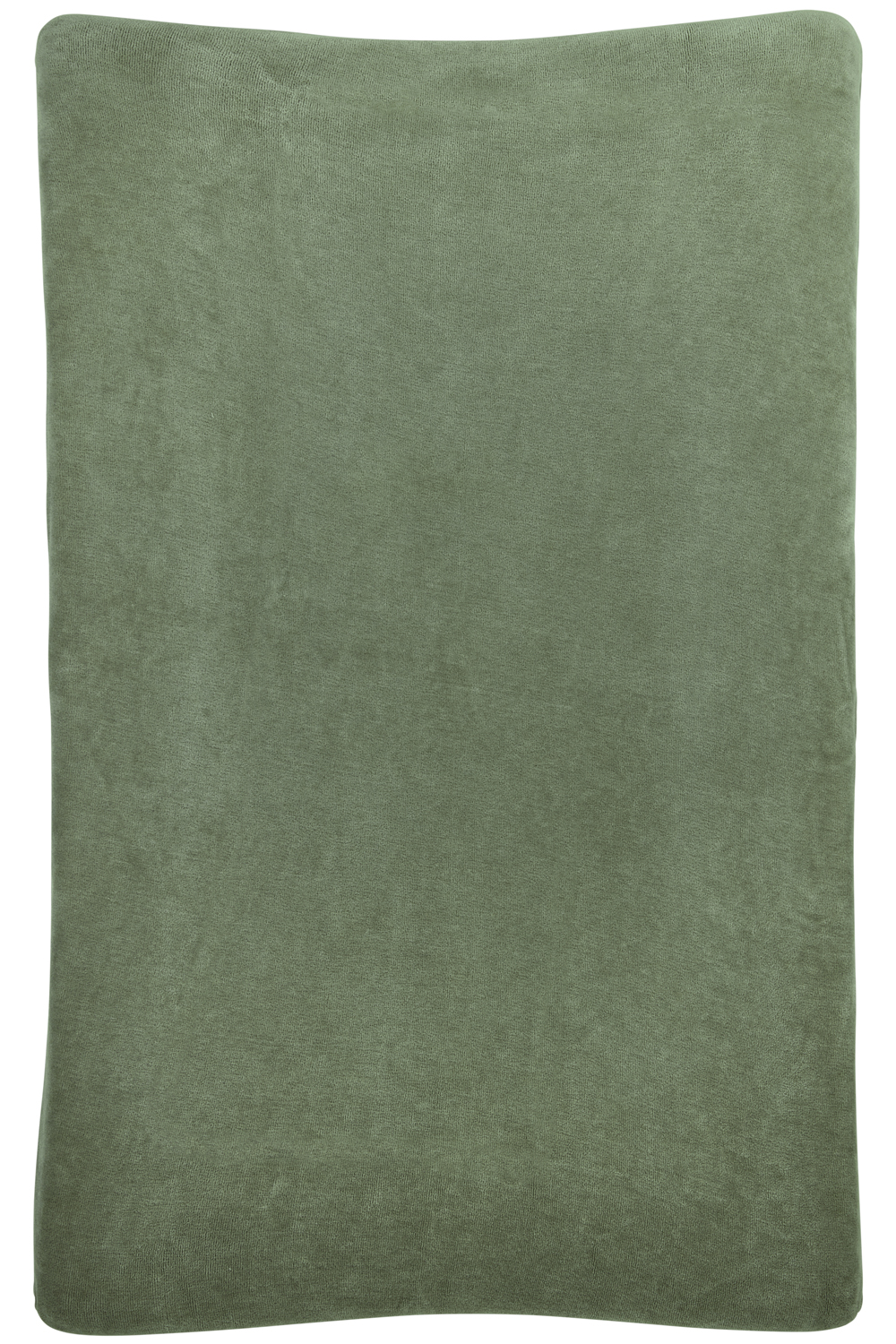 Changing mat cover Velvet - forest green - 50x70cm