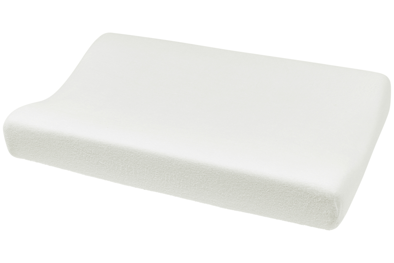 Changing mat cover terry Uni - white - 50x70cm