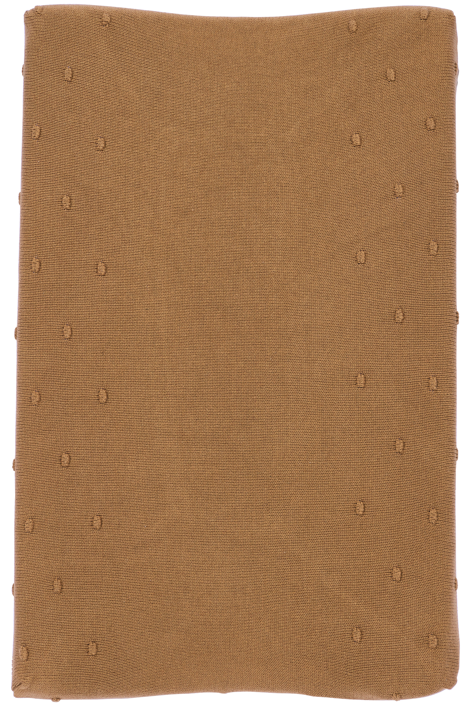 Changing mat cover Mini Knots - toffee - 50x70cm