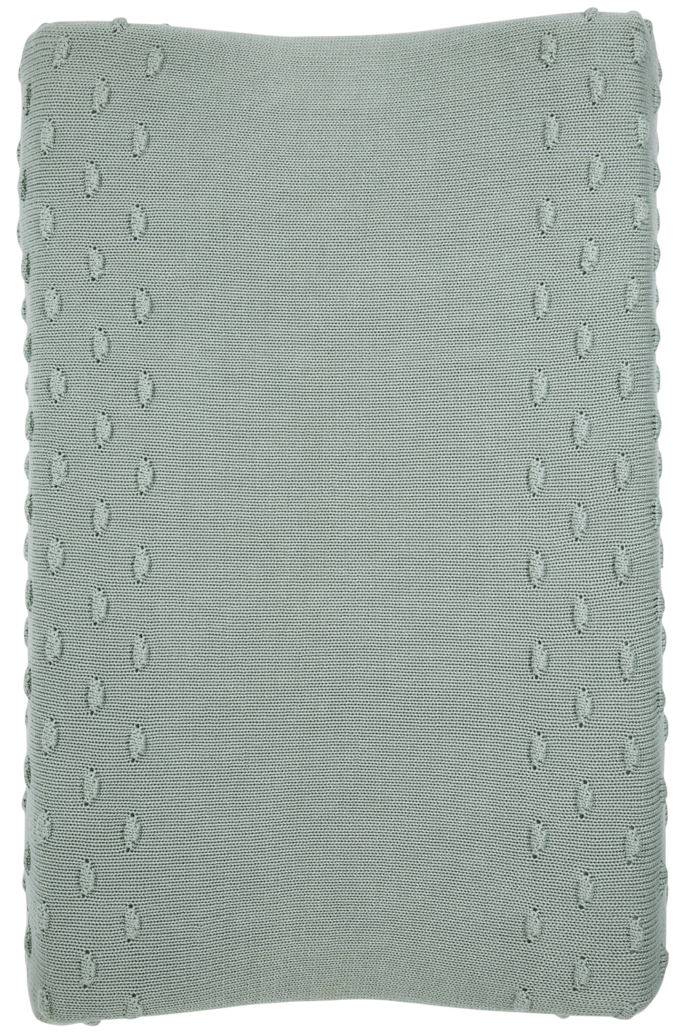 Aankleedkussenhoes Knots - stone green - 50x70cm