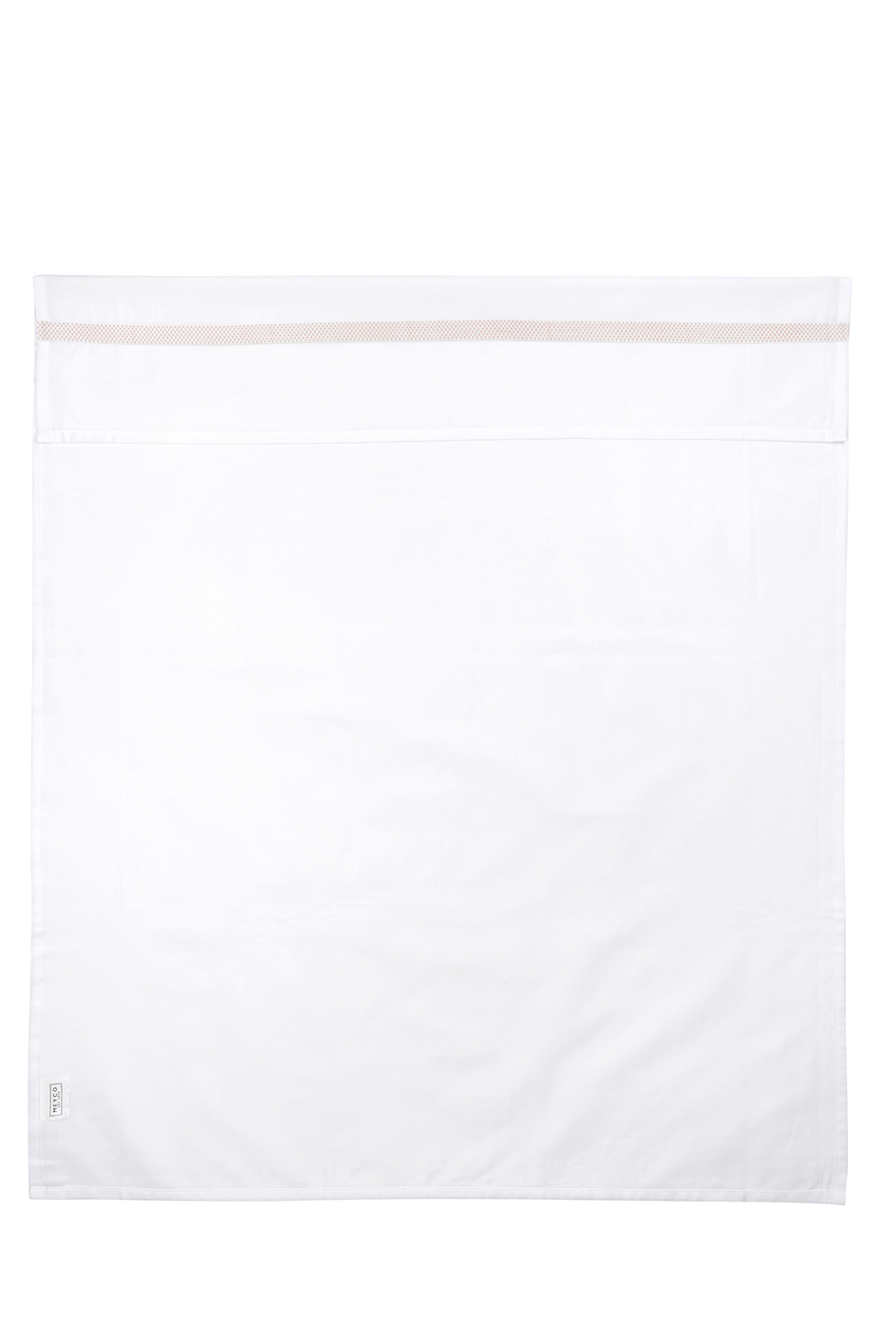 Wieglaken Bies Stip - Lichtroze/Wit - 75x100cm