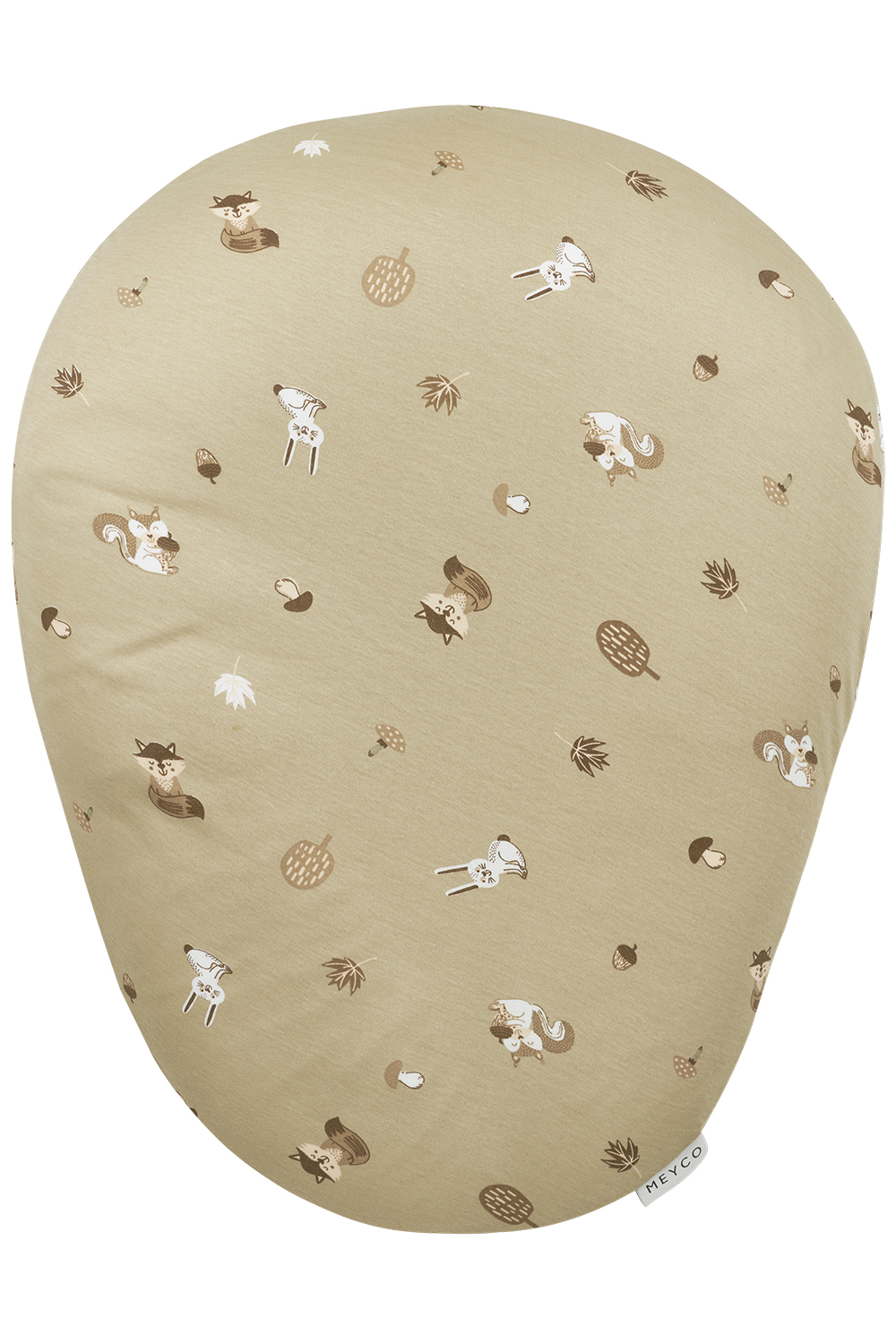 Relaxhoes voor voedingskussen Forest Animals - sand