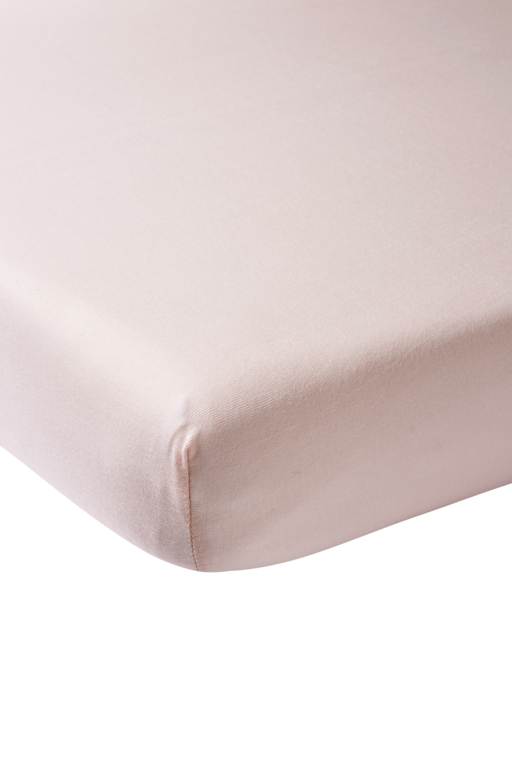 Spannbettlaken Juniorbett Uni - light pink - 70x140/150cm