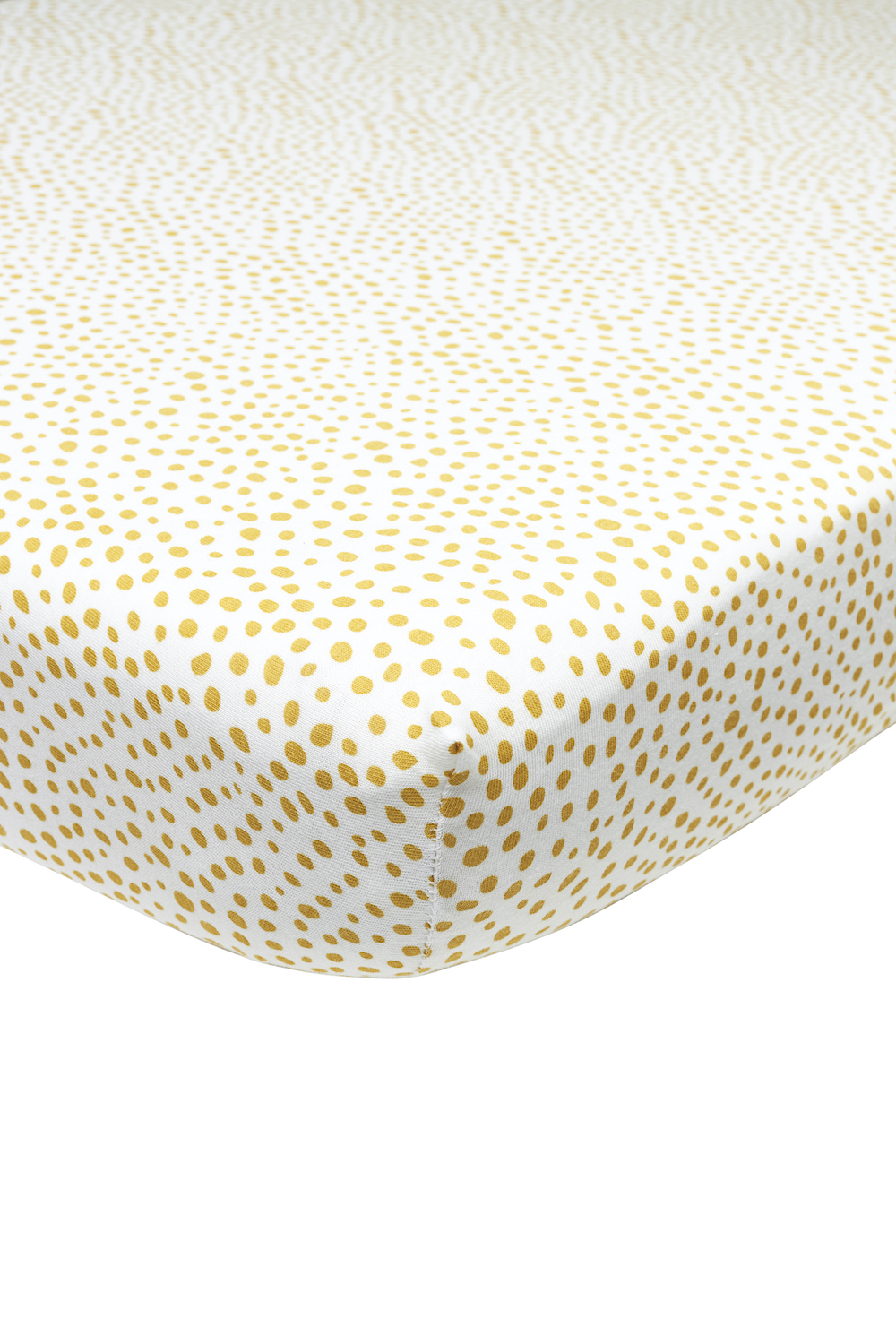 Hoeslaken boxmatras Cheetah - honey gold - 75x95cm