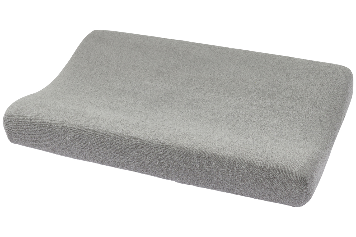 Aankleedkussenhoes badstof Uni - grey - 50x70cm