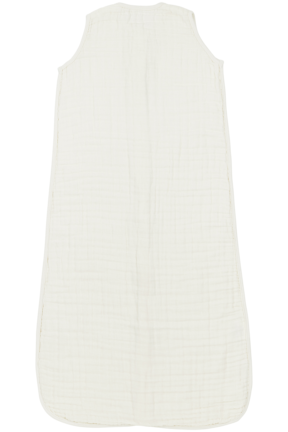 Baby zomerslaapzak pre-washed hydrofiel Uni - offwhite - 110cm - 0.5 TOG