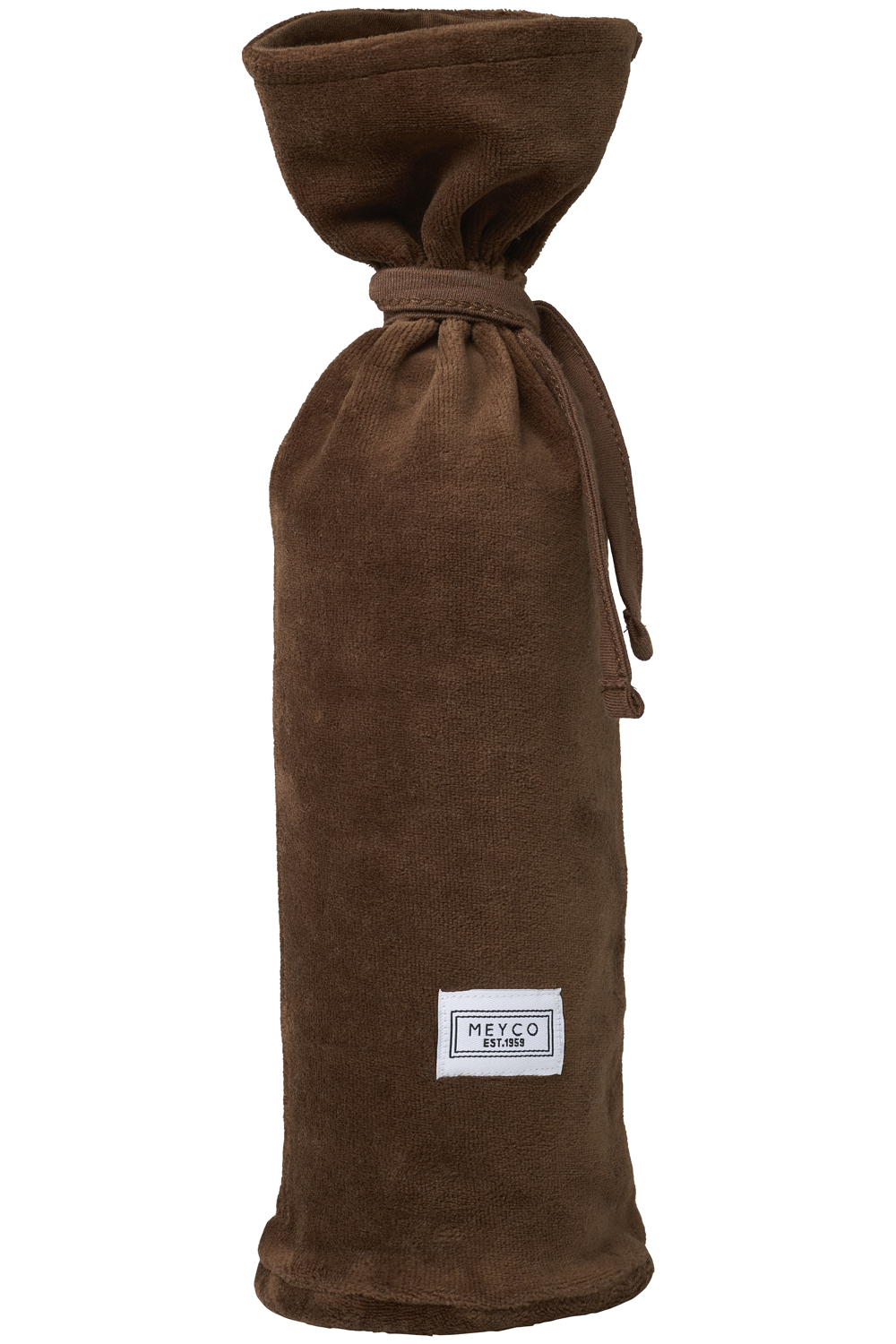 Wärmflaschenbezug Velvet - Chocolate - 13xh35cm