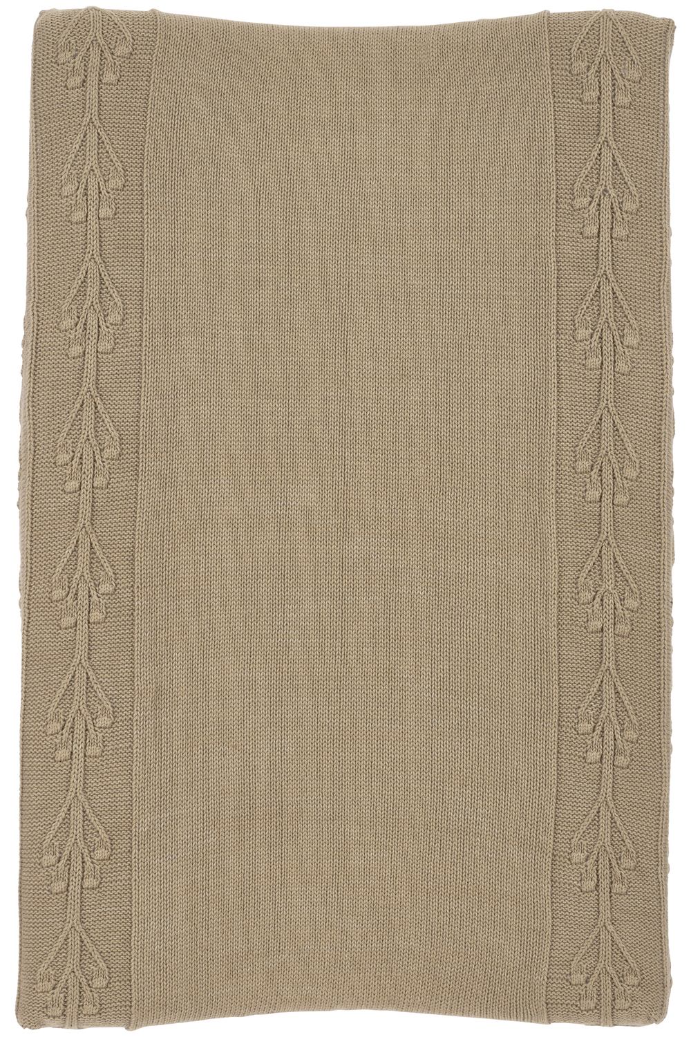 Changing mat cover Romantic Flower - taupe - 50x70cm