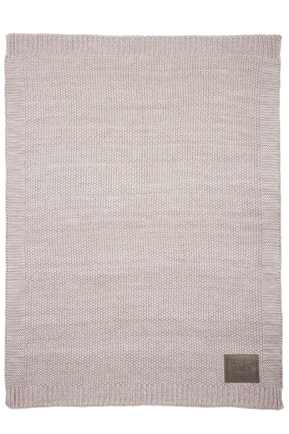 Ledikantdeken Woezel&Pip - Roze - 100x150cm