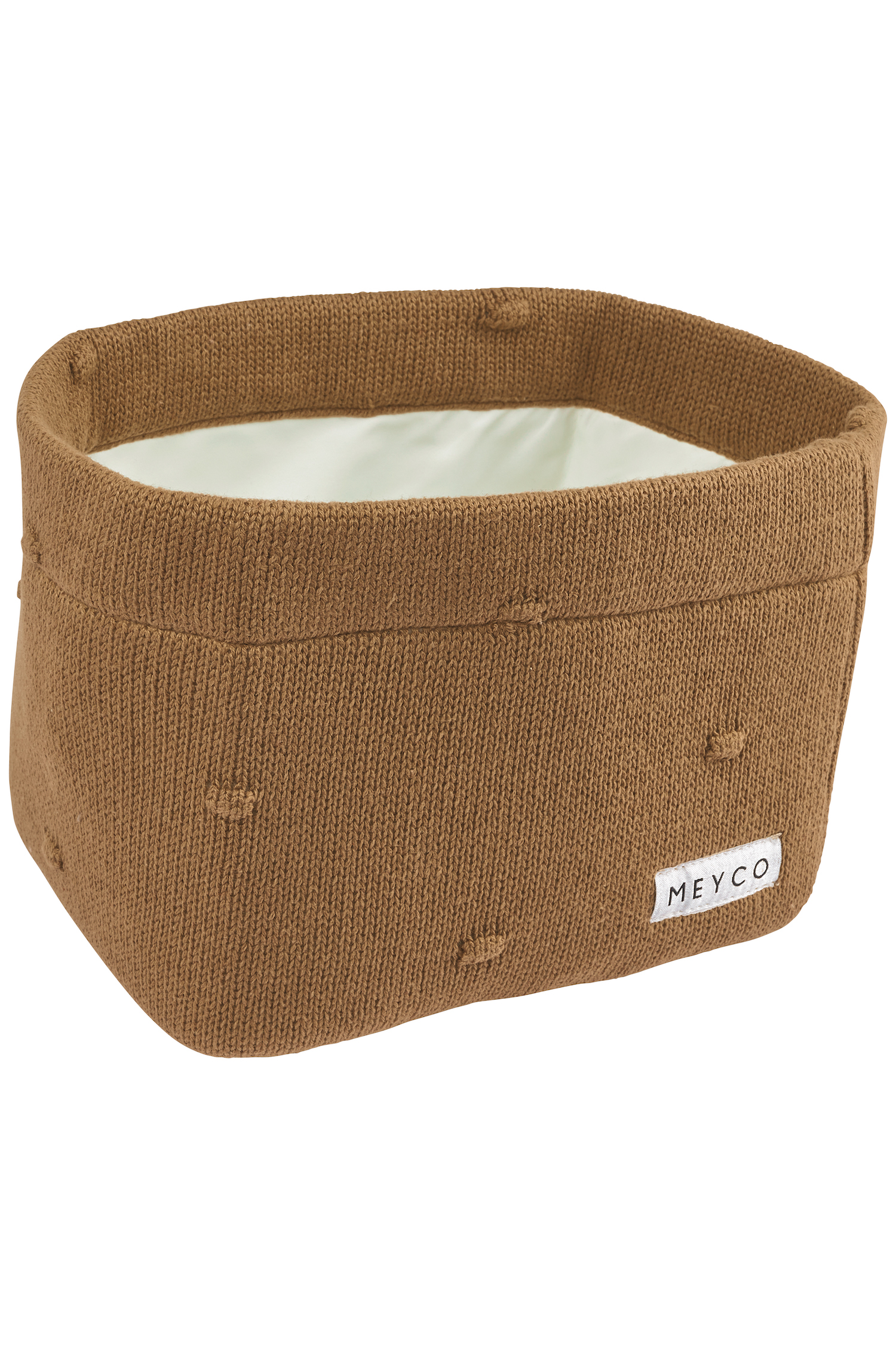 Nursery basket Mini Knots - toffee - Small