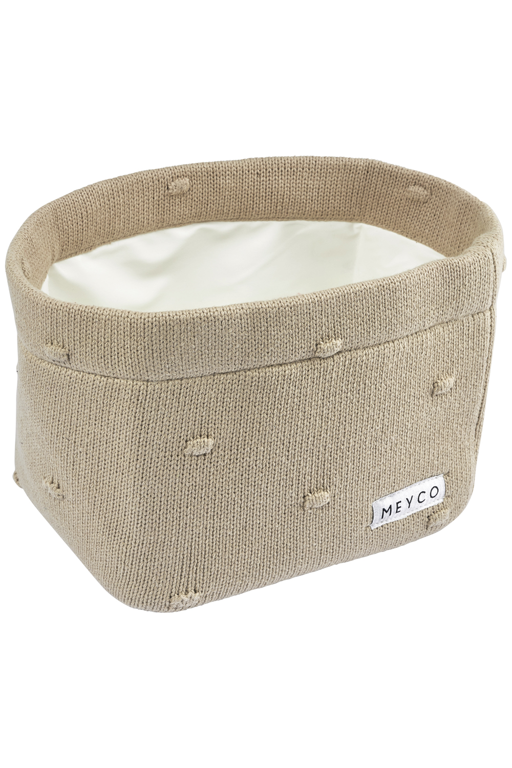 Nursery basket Mini Knots - sand - Medium