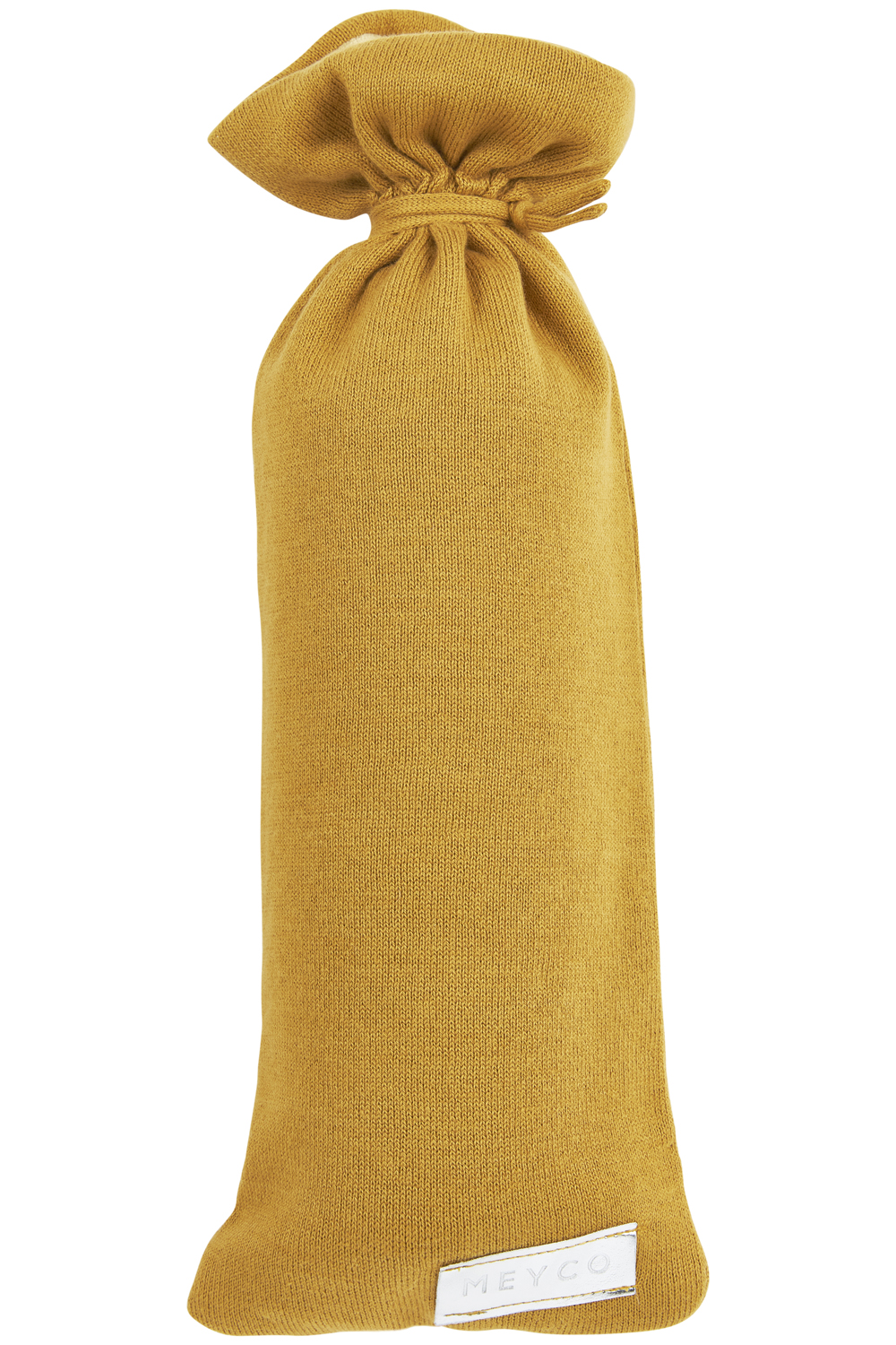 Hot water bottle cover Knit Basic - honey gold