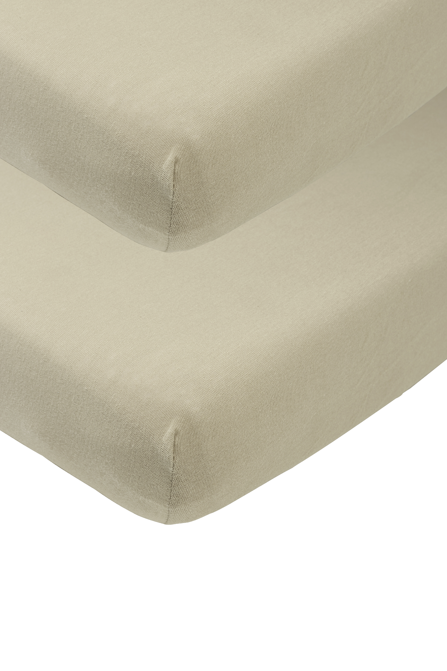 Jersey Fitted Sheet 2-pack - Taupe - 50x90cm