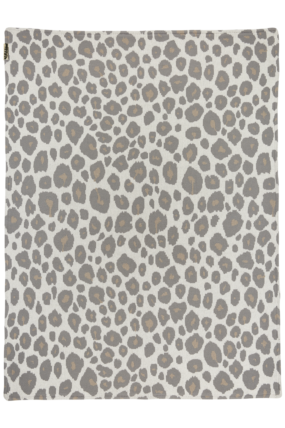 Ledikant deken Panter velvet - neutral - 100x150cm