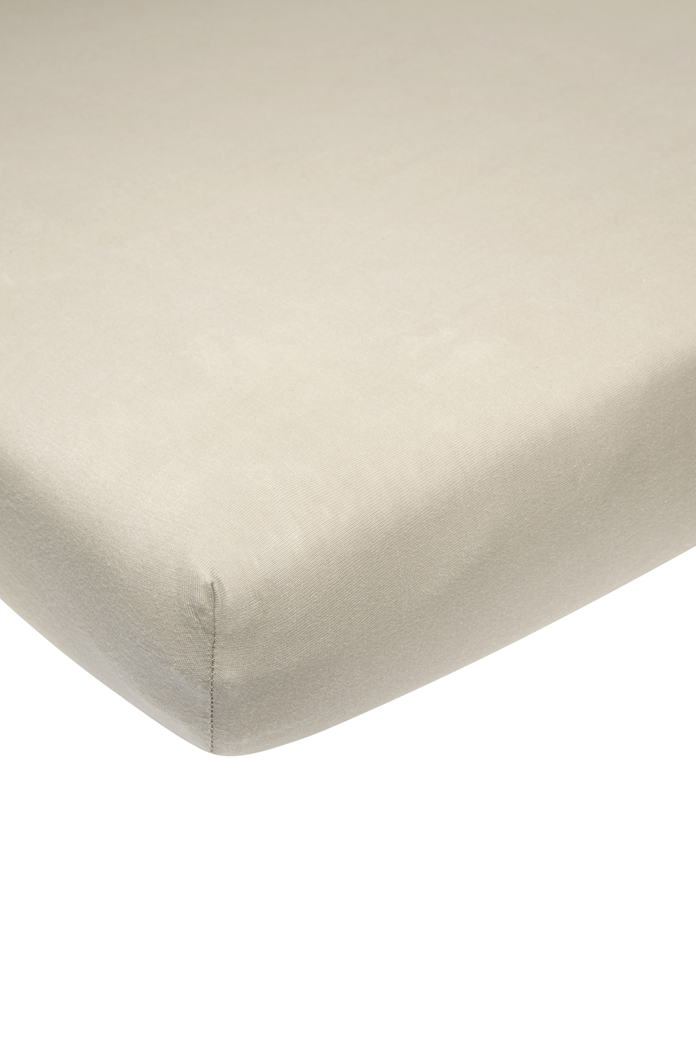 Jersey Hoeslaken Juniorbed - Sand - 70x140/150cm