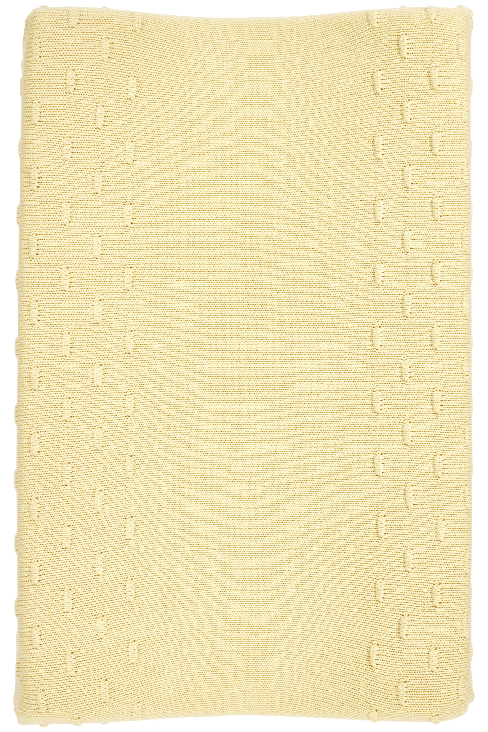 Aankleedkussenhoes Knots - soft yellow - 50x70cm