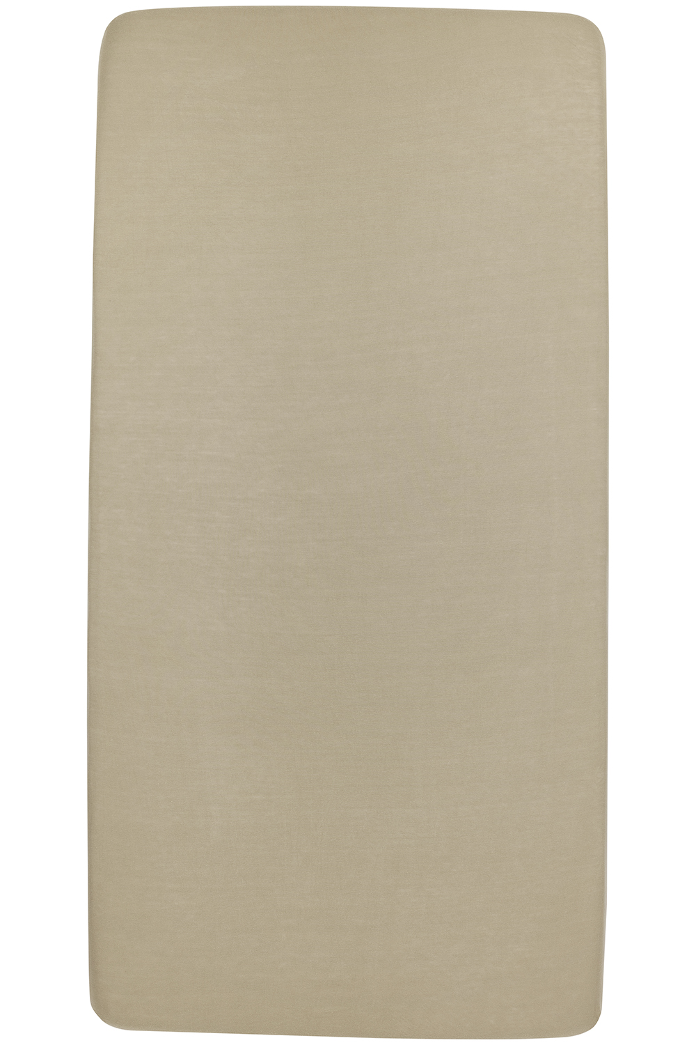 Hoeslaken boxmatras jersey Uni - taupe - 75x95cm
