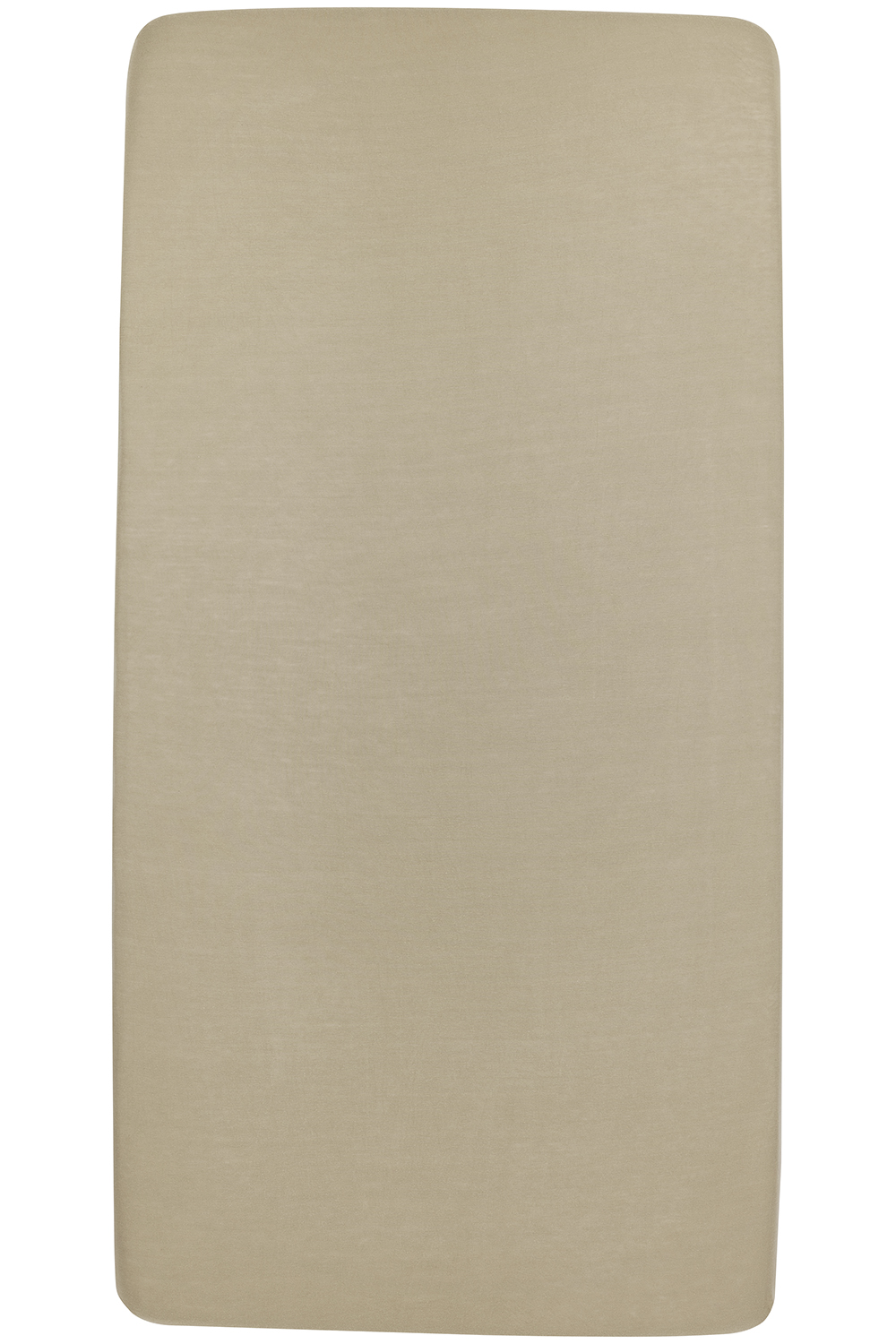 Spannbettlaken Wiege Uni - taupe - 40x80/90cm