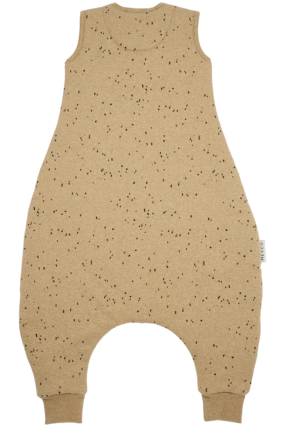 Baby winter slaapoverall jumper Rib Mini Spot - toffee melange - 92cm - 2.0 TOG