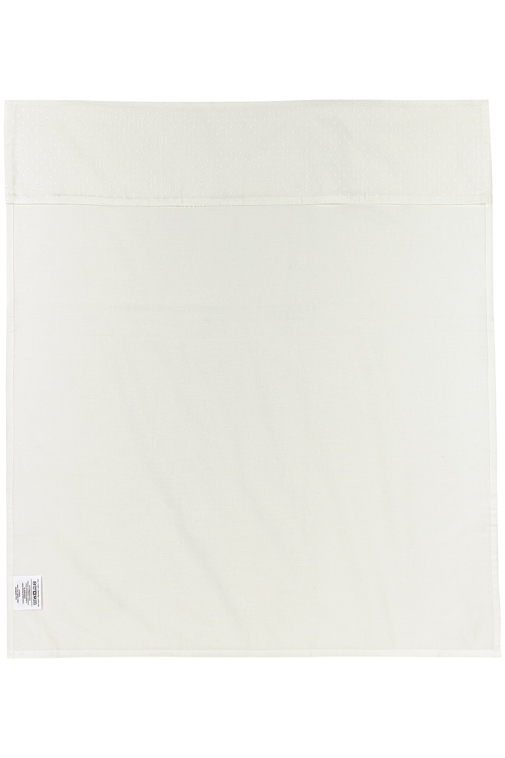 Cot bed sheet Plume - offwhite - 100x150cm