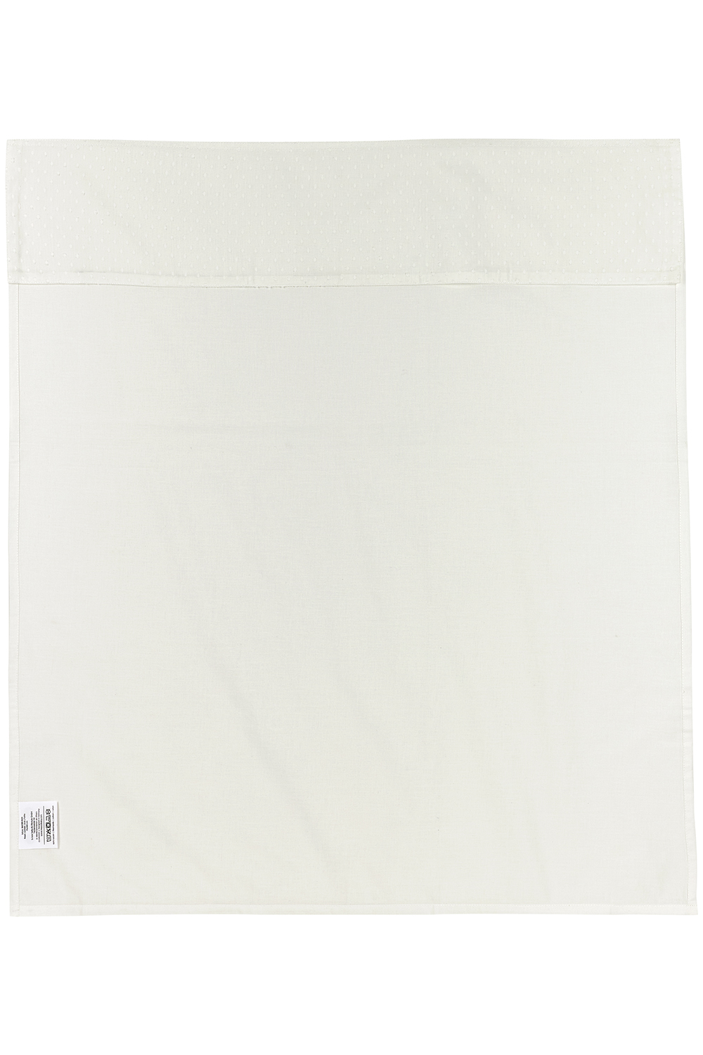 Crib sheet Plume - offwhite - 75X100cm