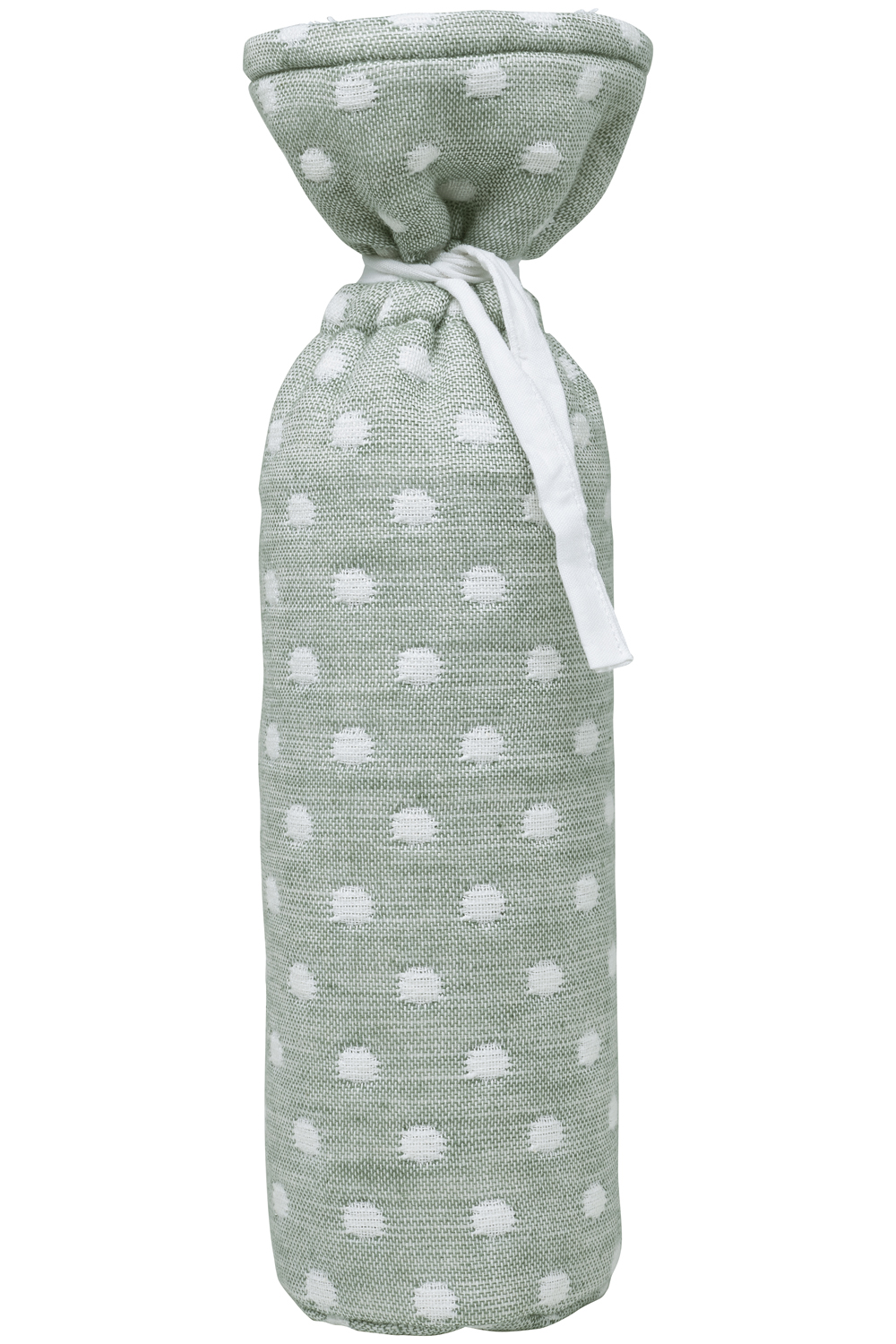 Wärmflaschenbezug Little Dots - Forest Green - 13xh35cm
