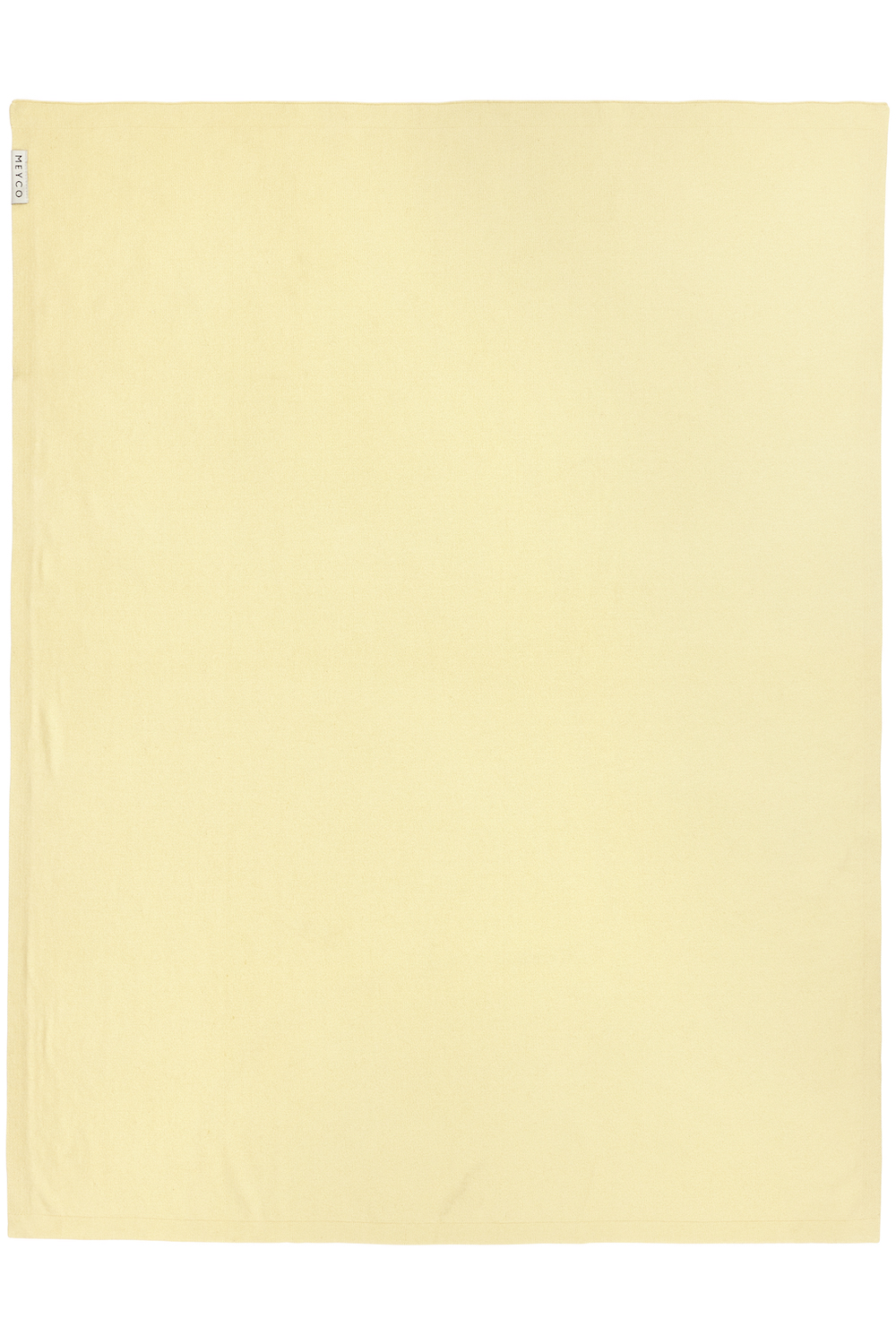 Babydecke Knit Basic - soft yellow - 75x100cm - 1.0 TOG