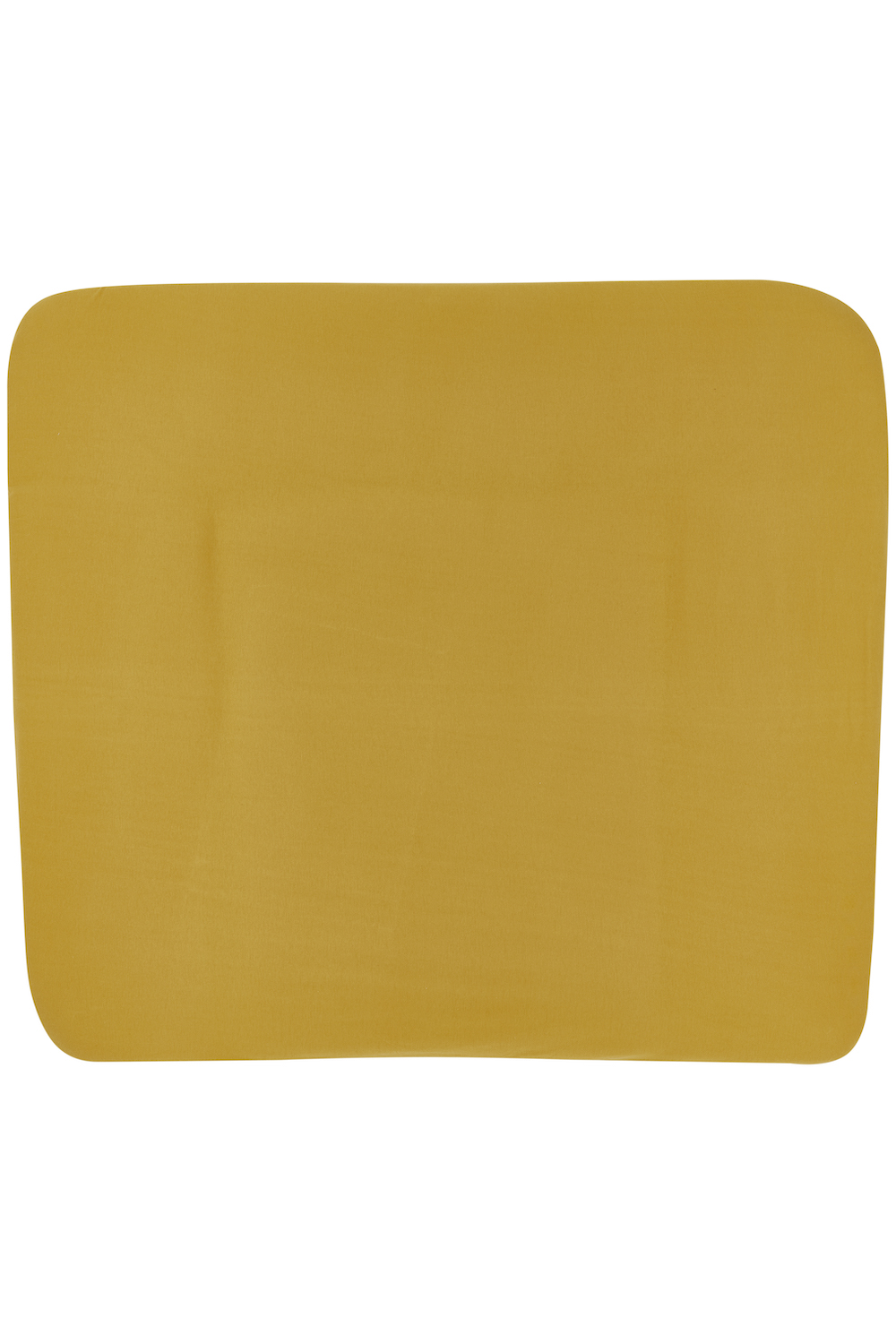 Aankleedkussenhoes Uni - honey gold - 85x75cm